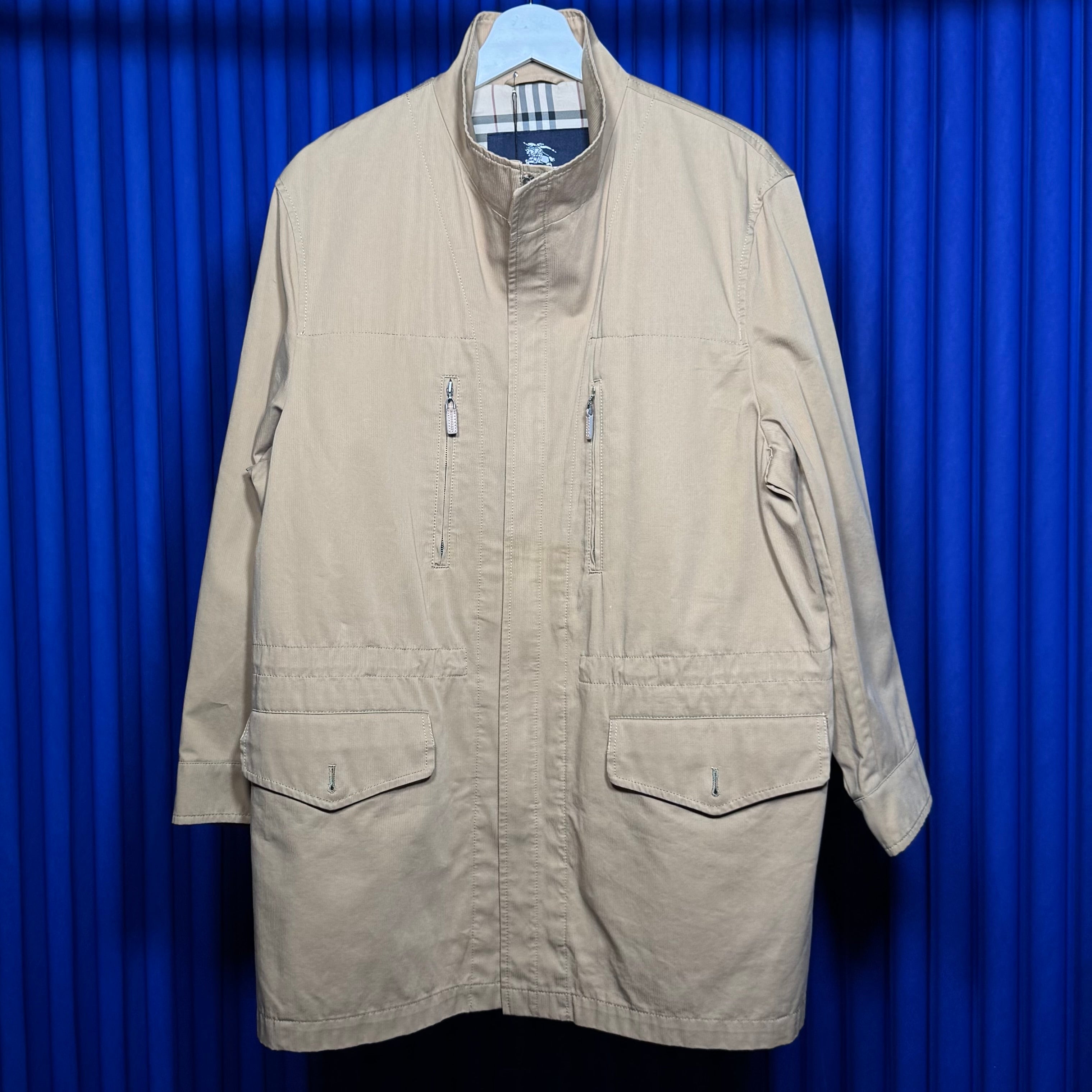 BURBERRY HARRINGTON ZIP UP JACKET