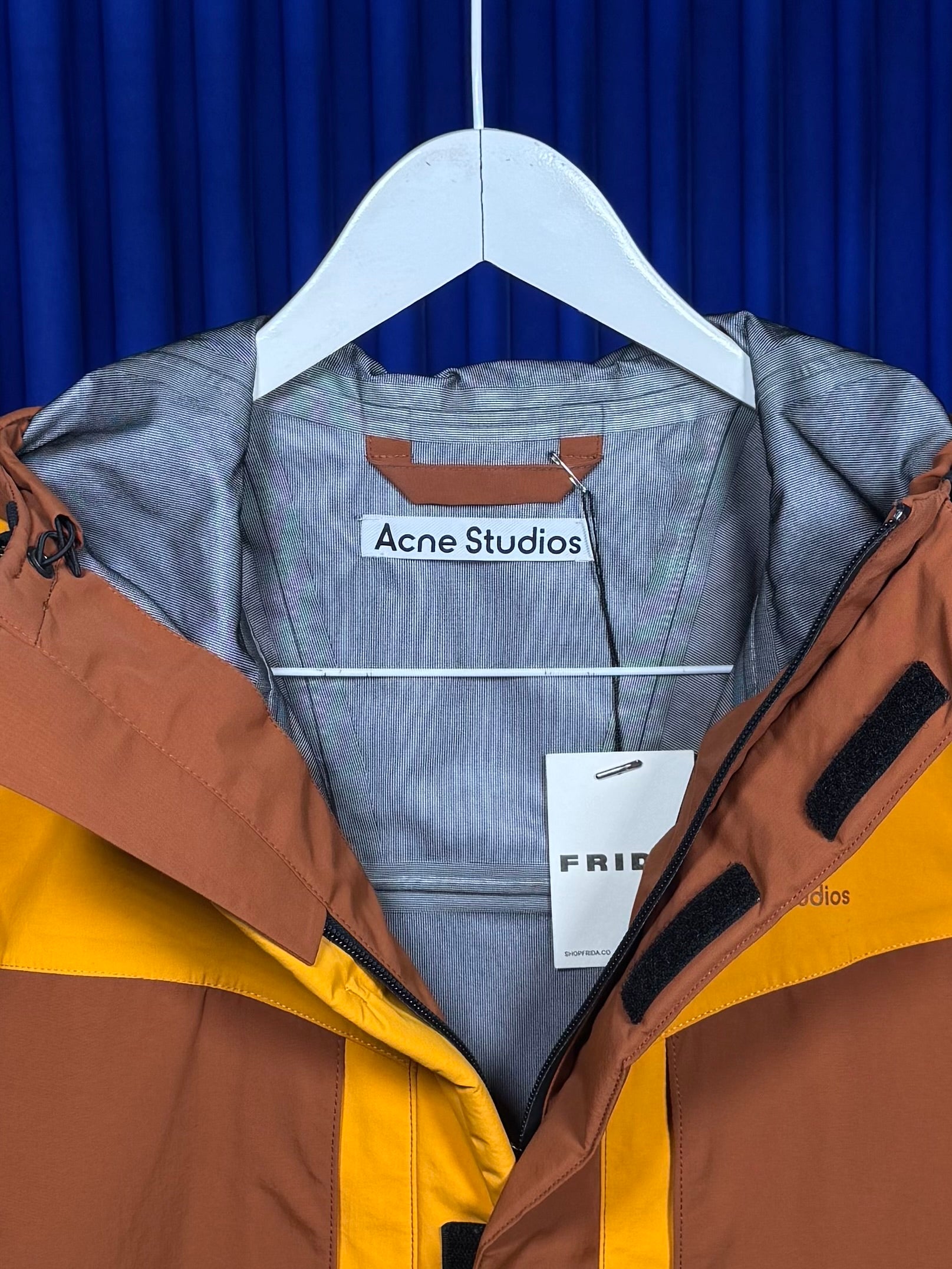 SS21 ACNE STUDIOS COLOR BLOCK RAIN JACKET