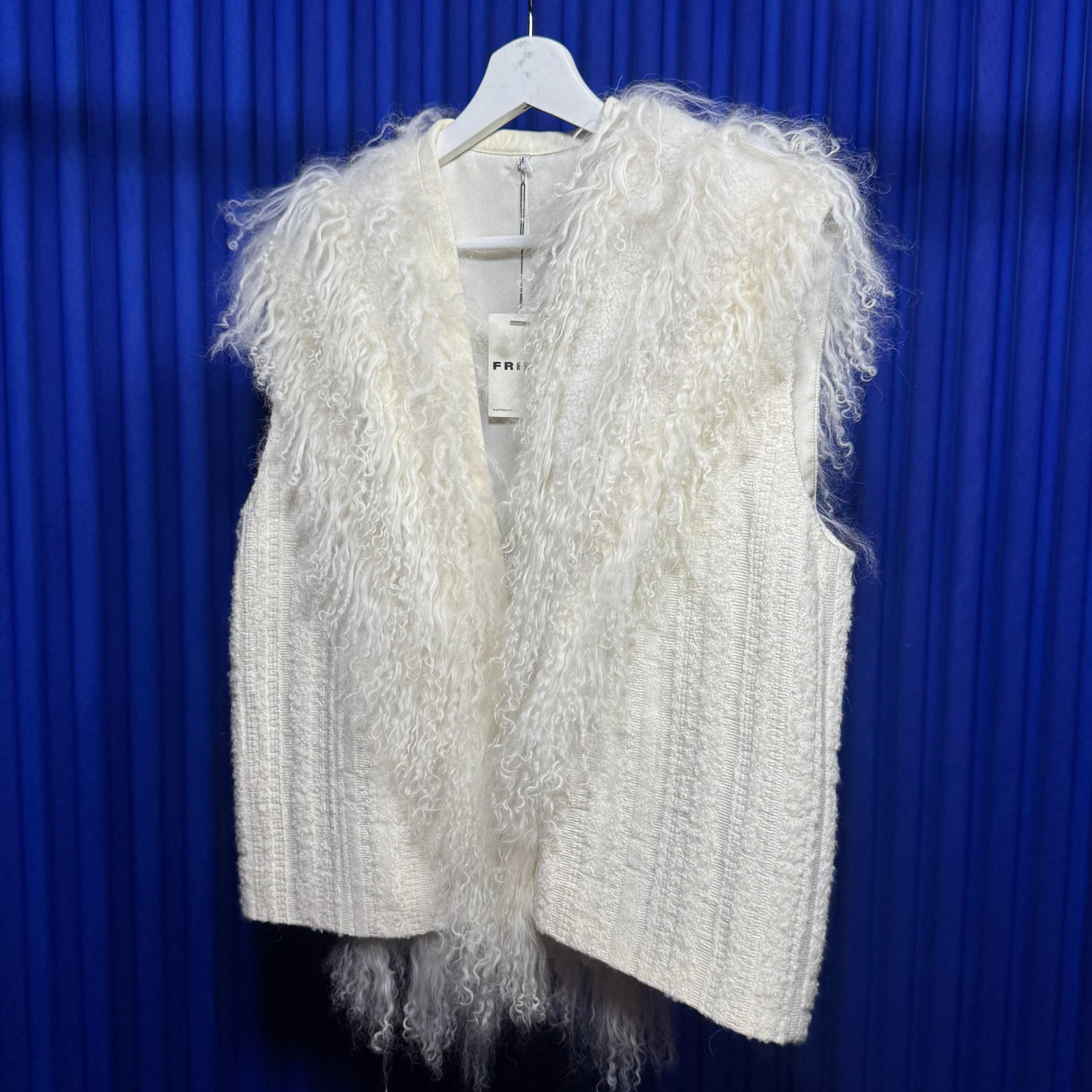 HELMUT LANG COTTON BLEND VEST