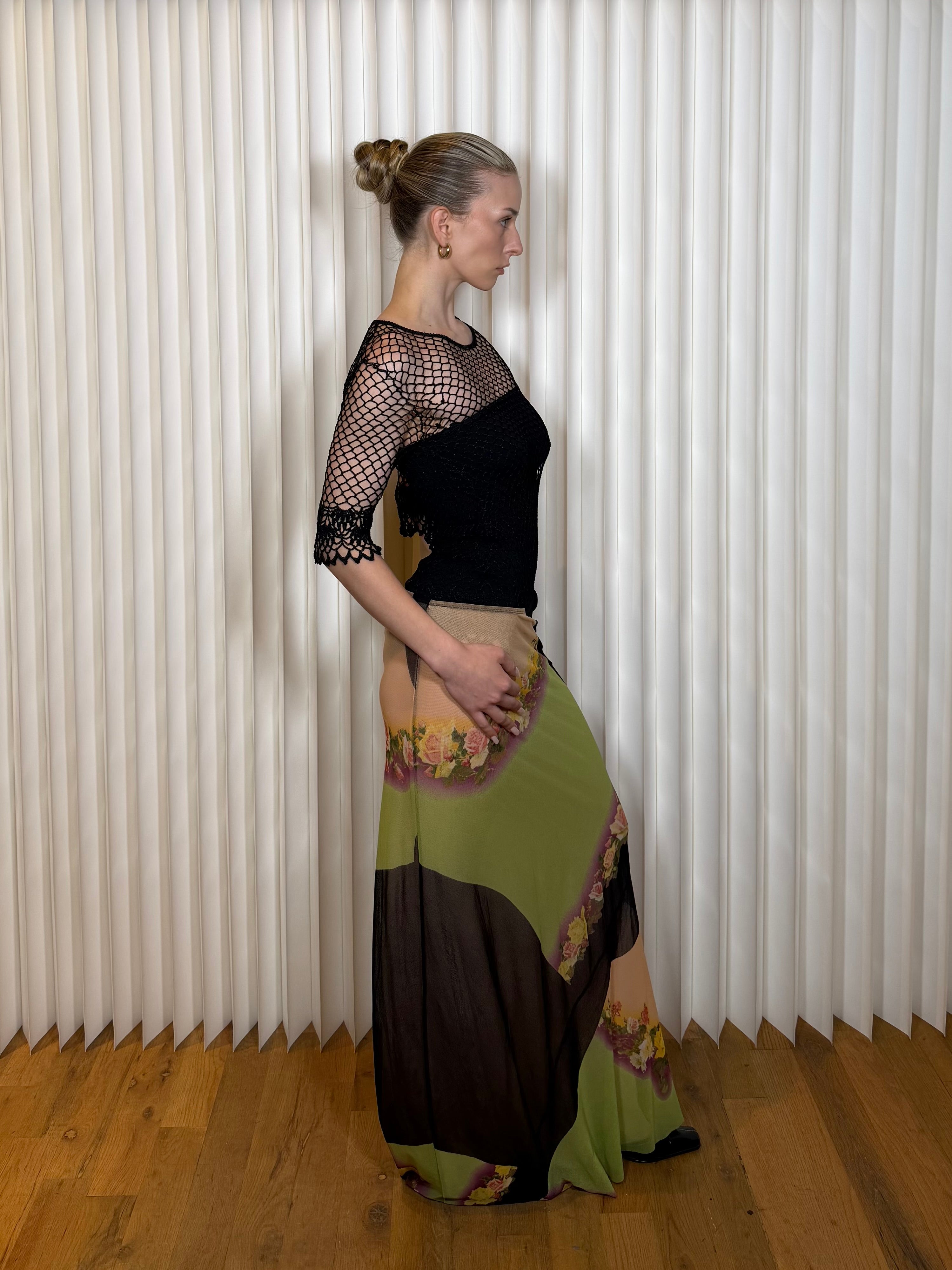 JPG Summer Flowers Graphic Maxi