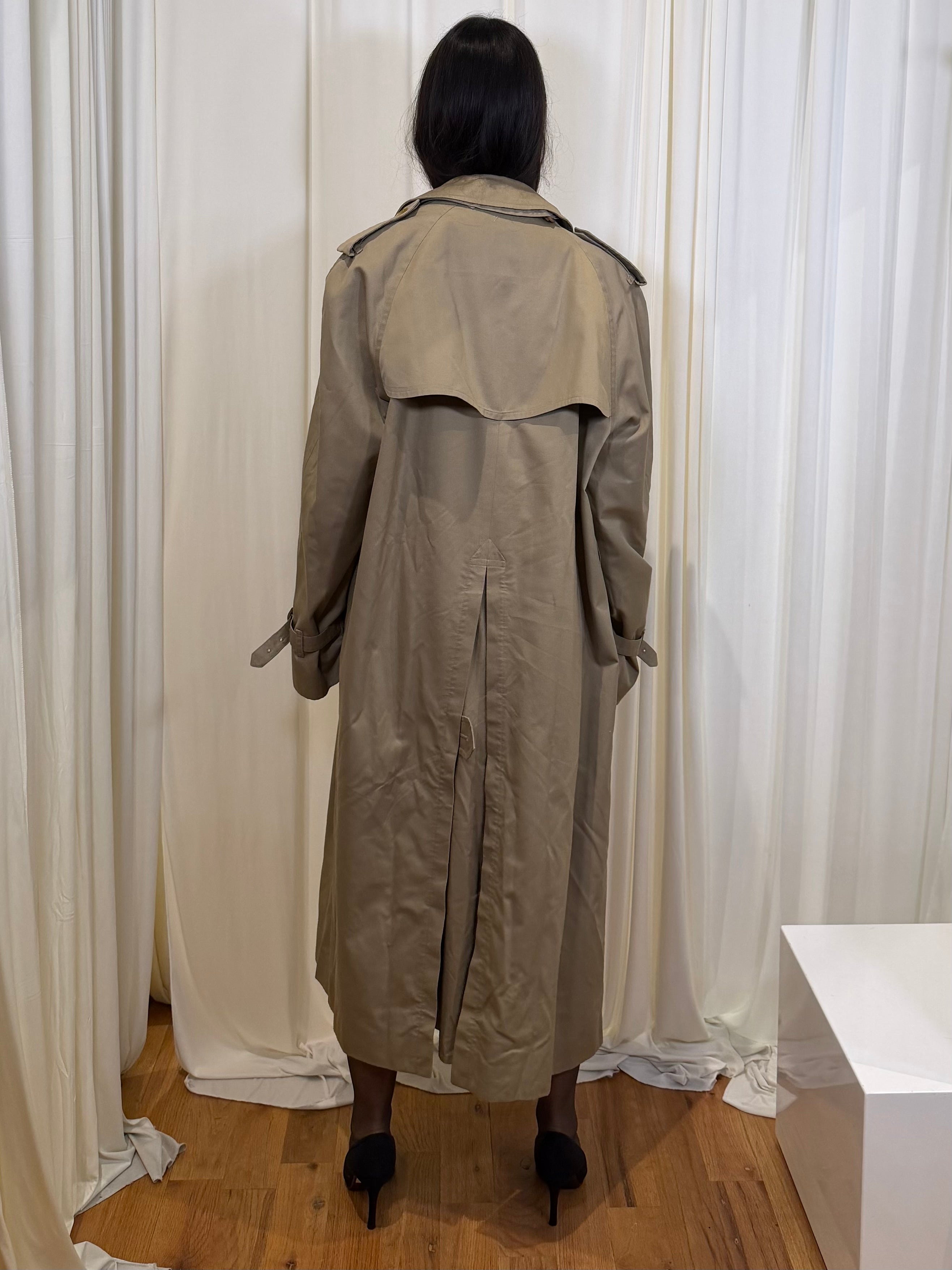 Vintage Burberrys’ Double Breasted Trench 42L