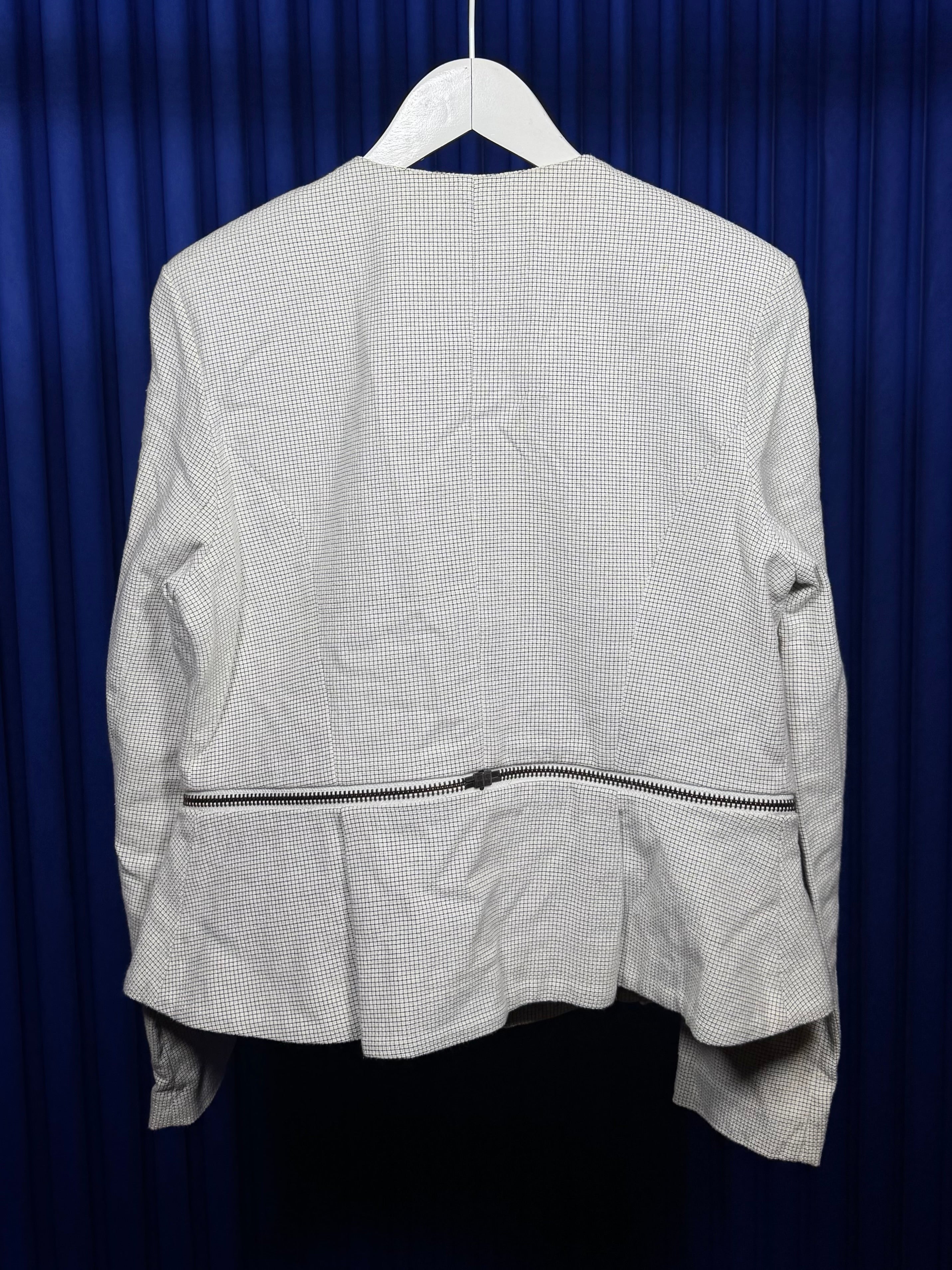 CAROL ANDERSON CROPPED ZIP JACKET