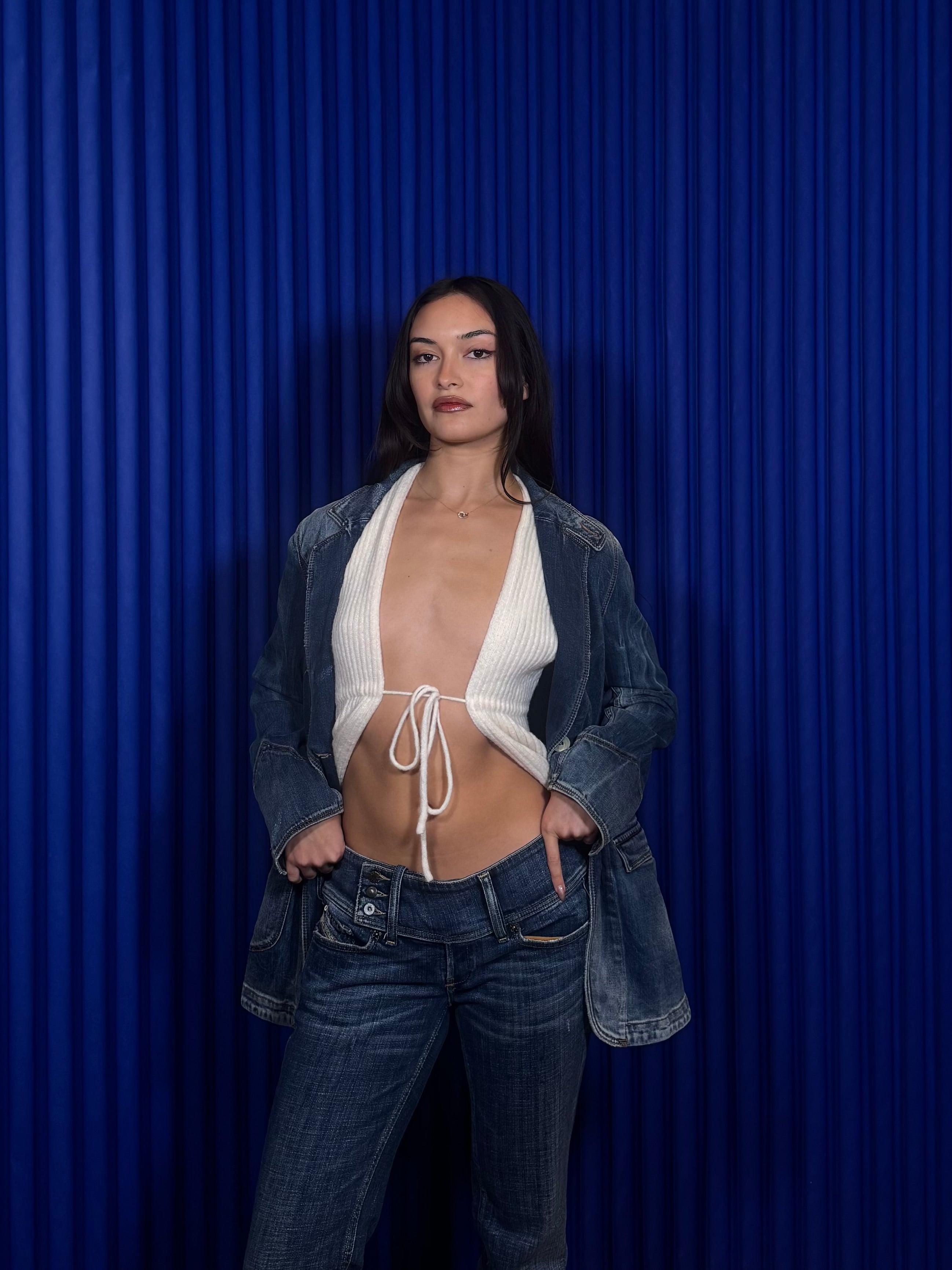 Armani Jeans Denim Blazer