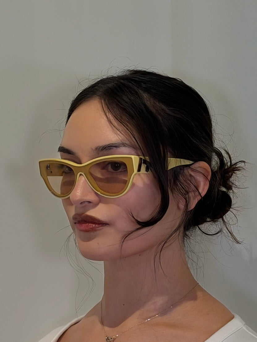 FENDI SHINY LIGHT SUNGLASSES (No Case)￼