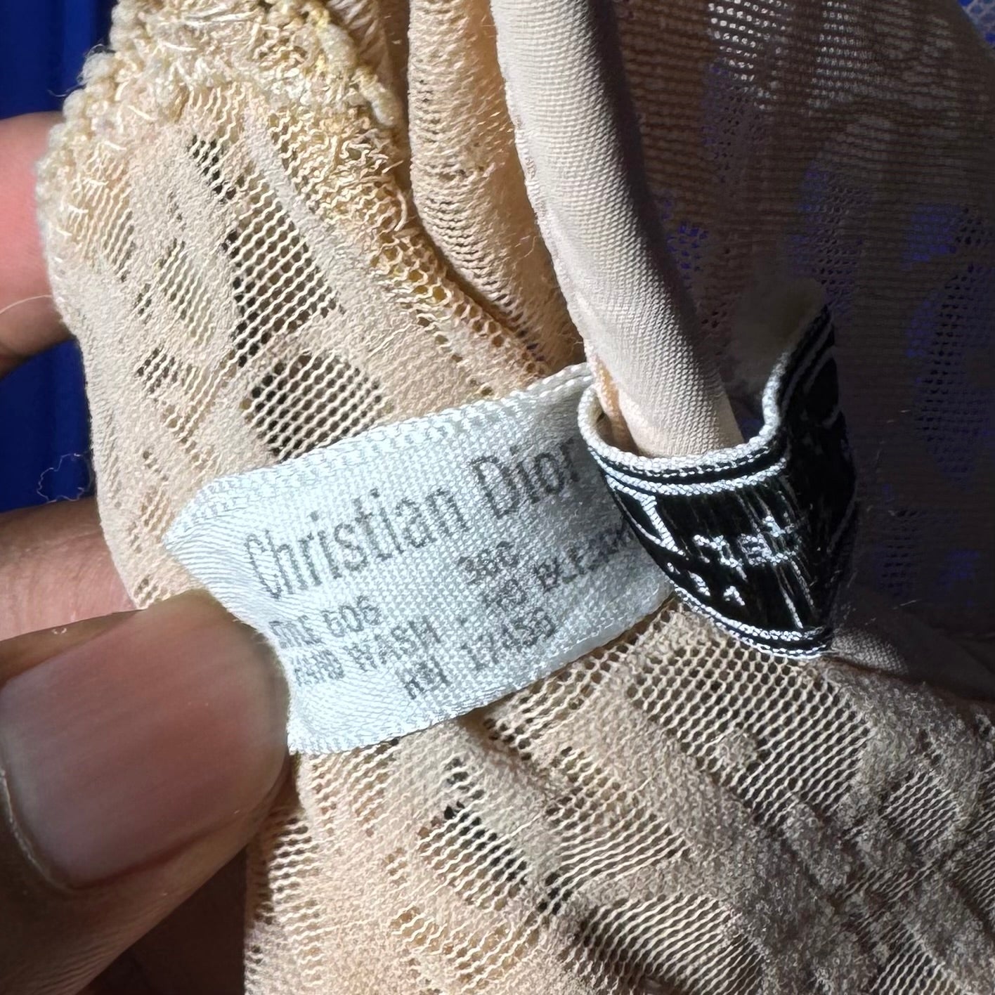 90S DIOR MONOGRAM BODYSUIT