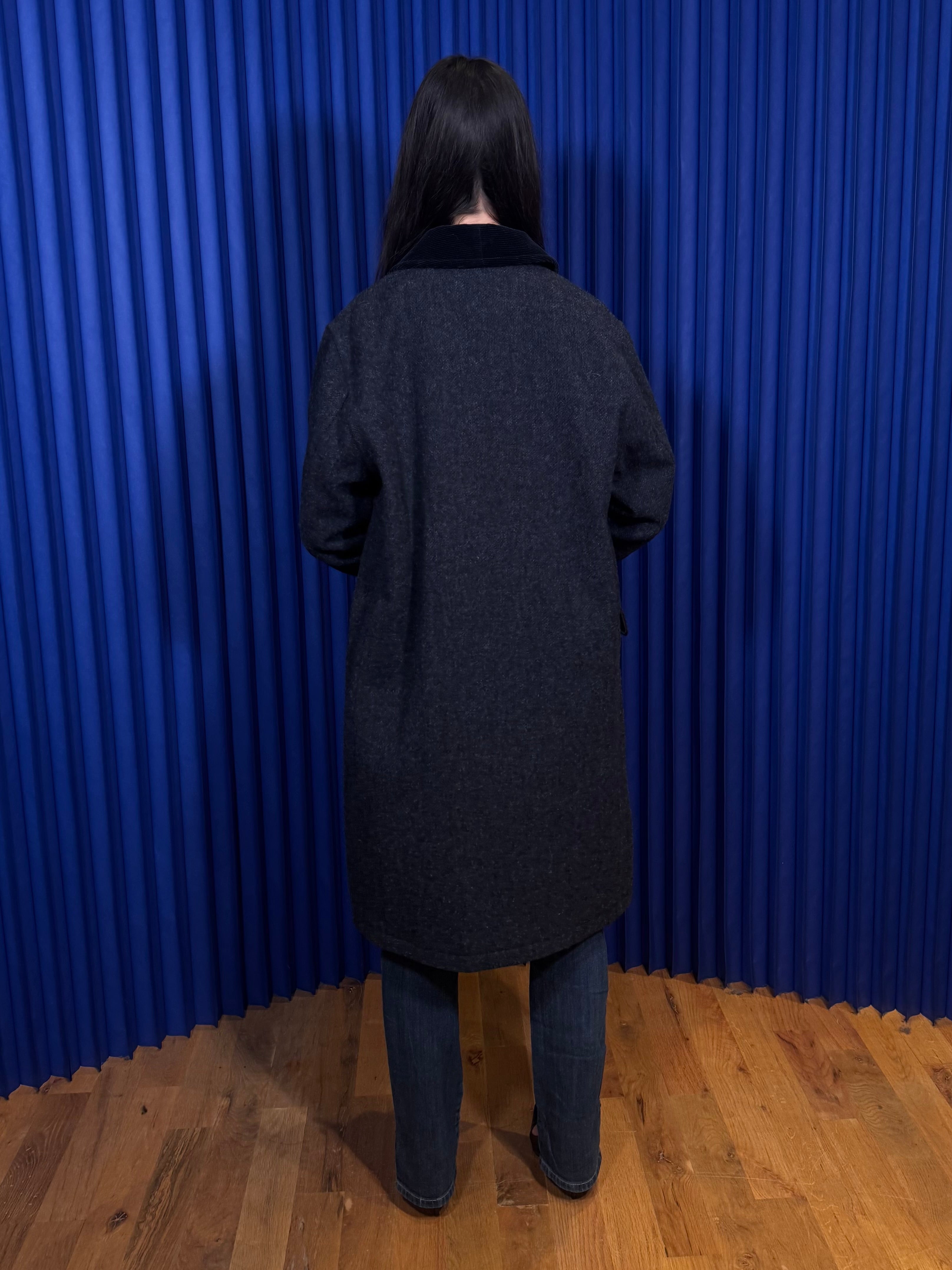 Authentic Wears Wool Coat ‘Navy’