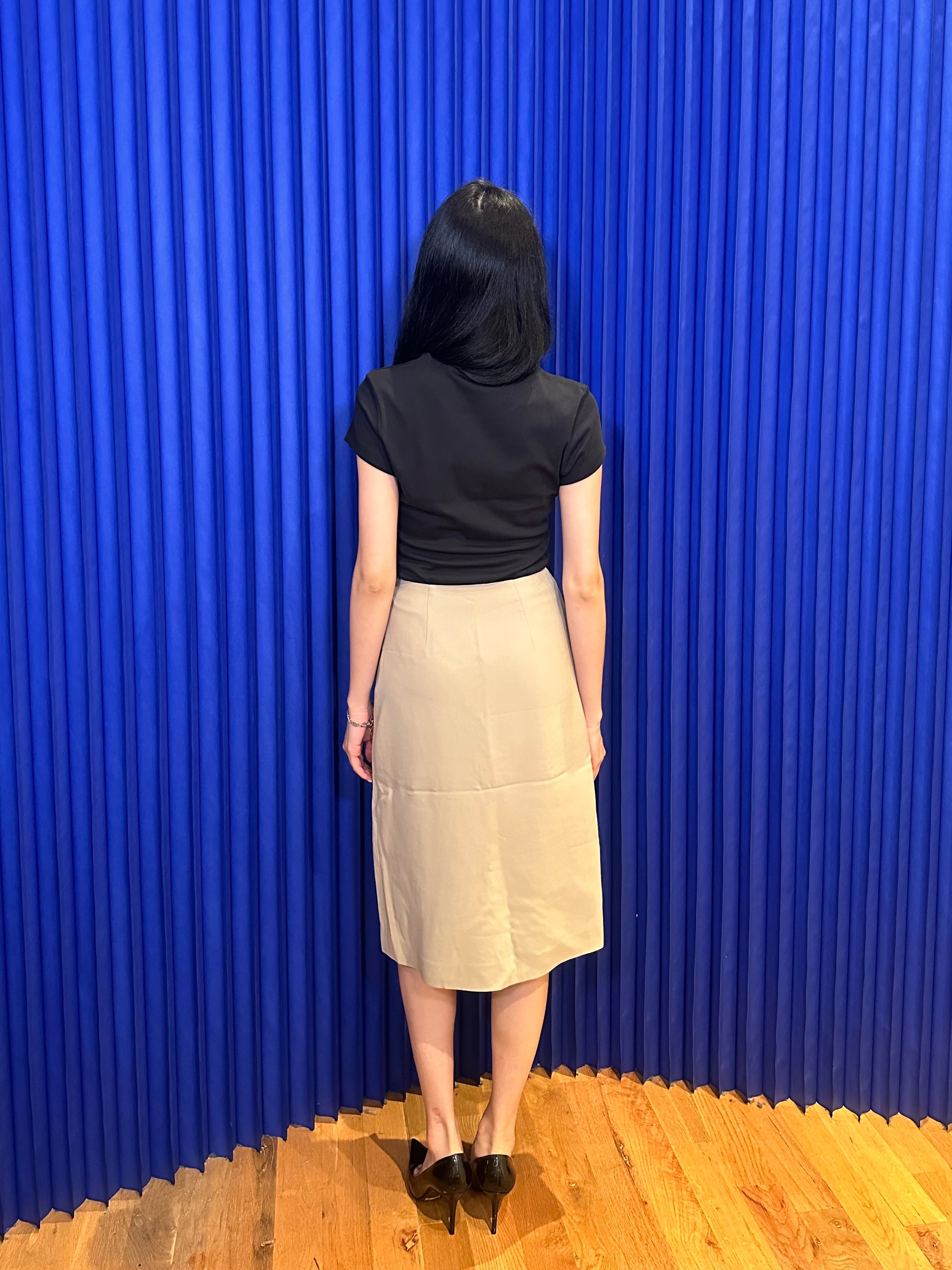 Fendi Silk Midi Skirt