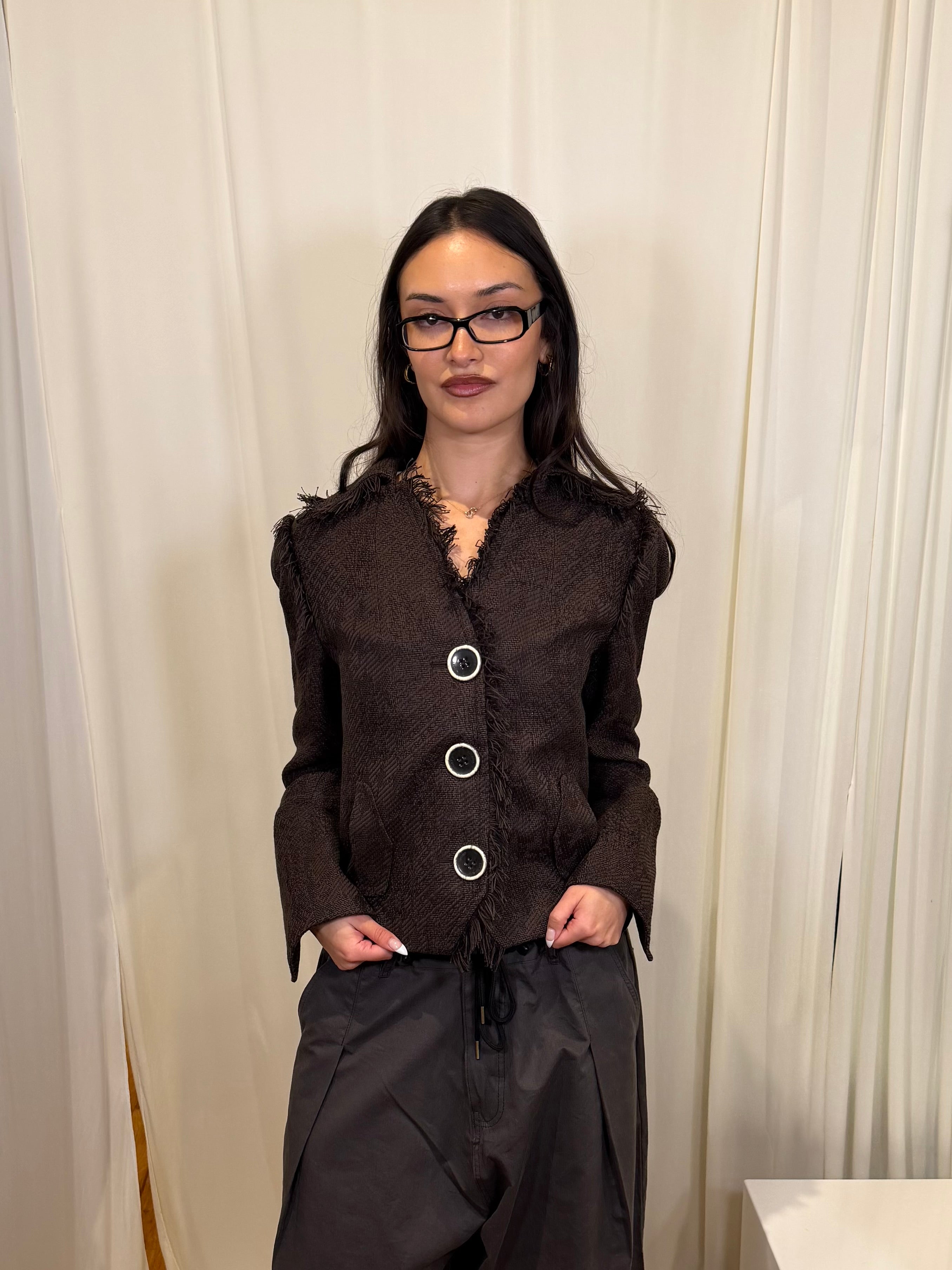 ESCADA SPORT BROWN BLAZER