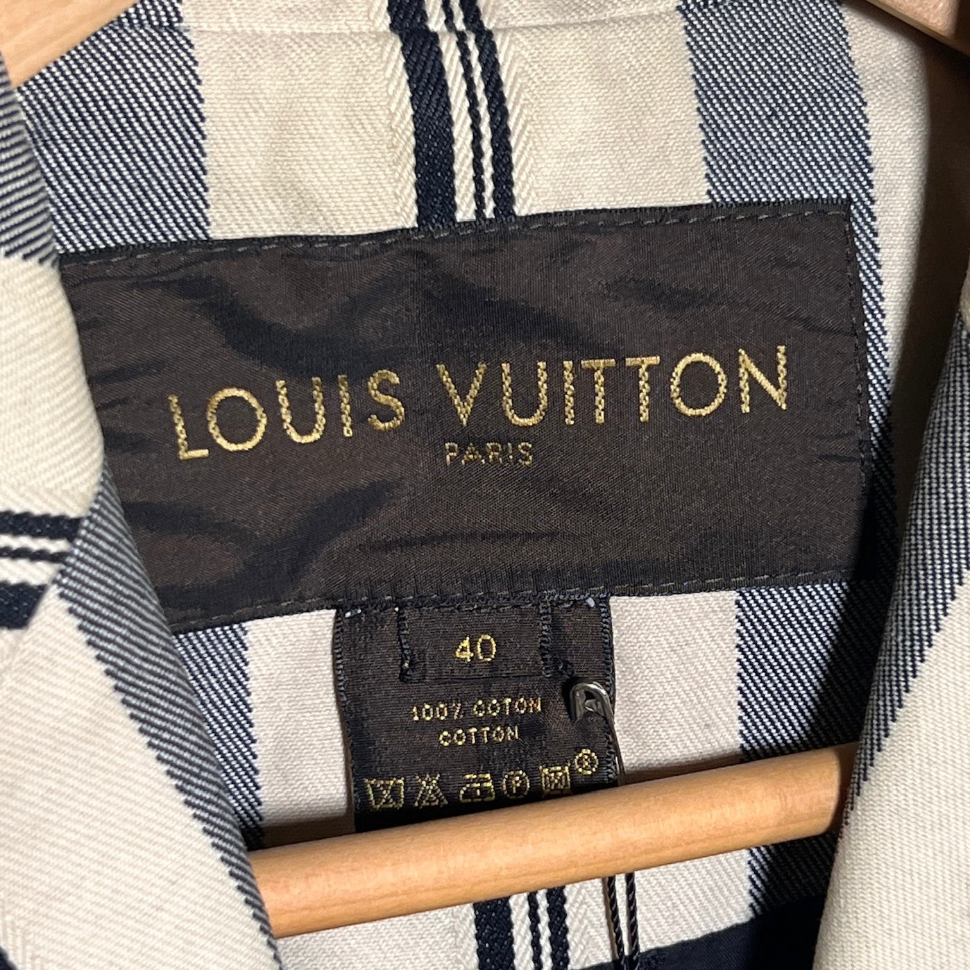 LOUIS VUITTON TAILORED STRIPED BLAZER