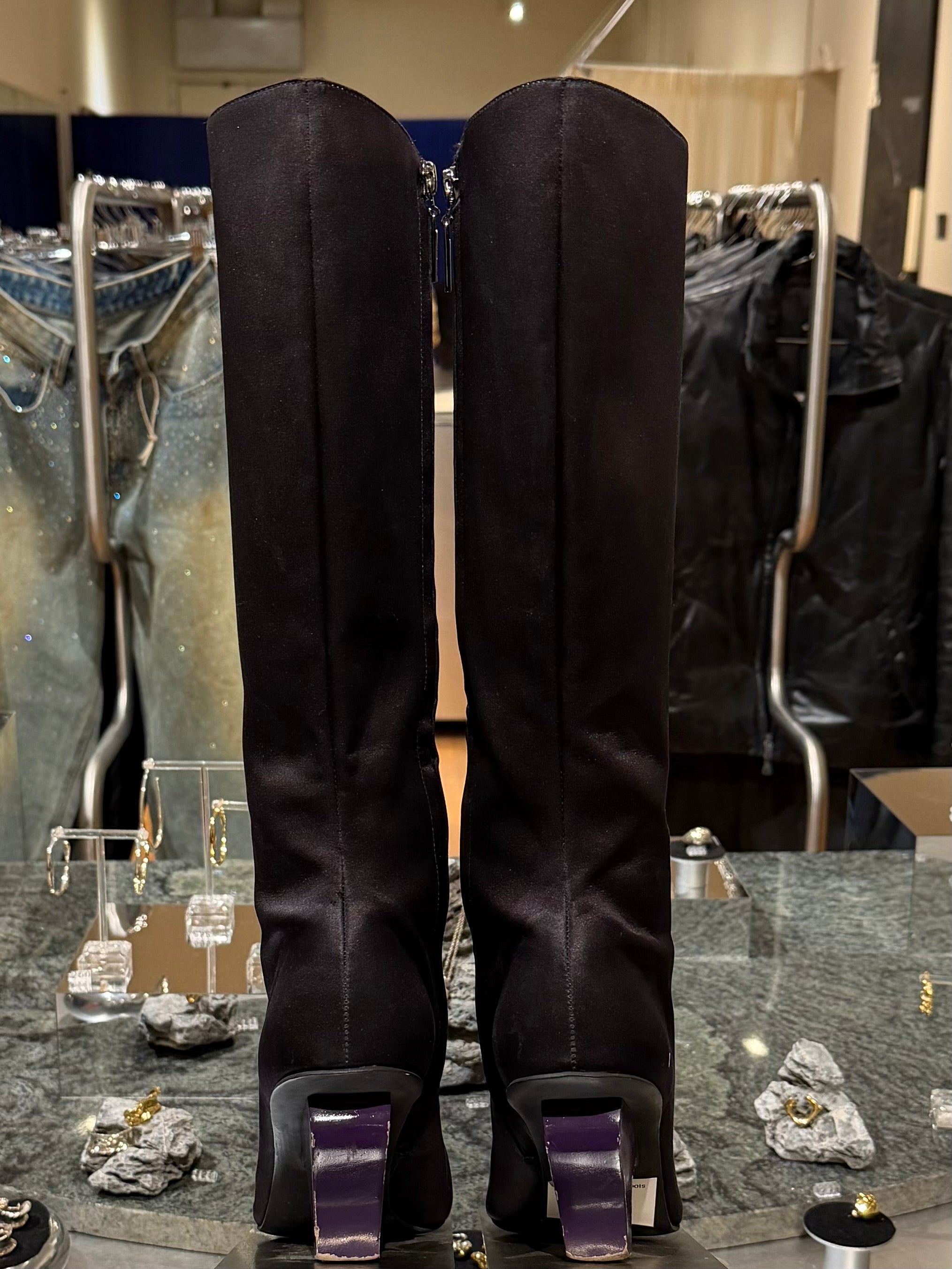 Neith Nyer Satin Boots