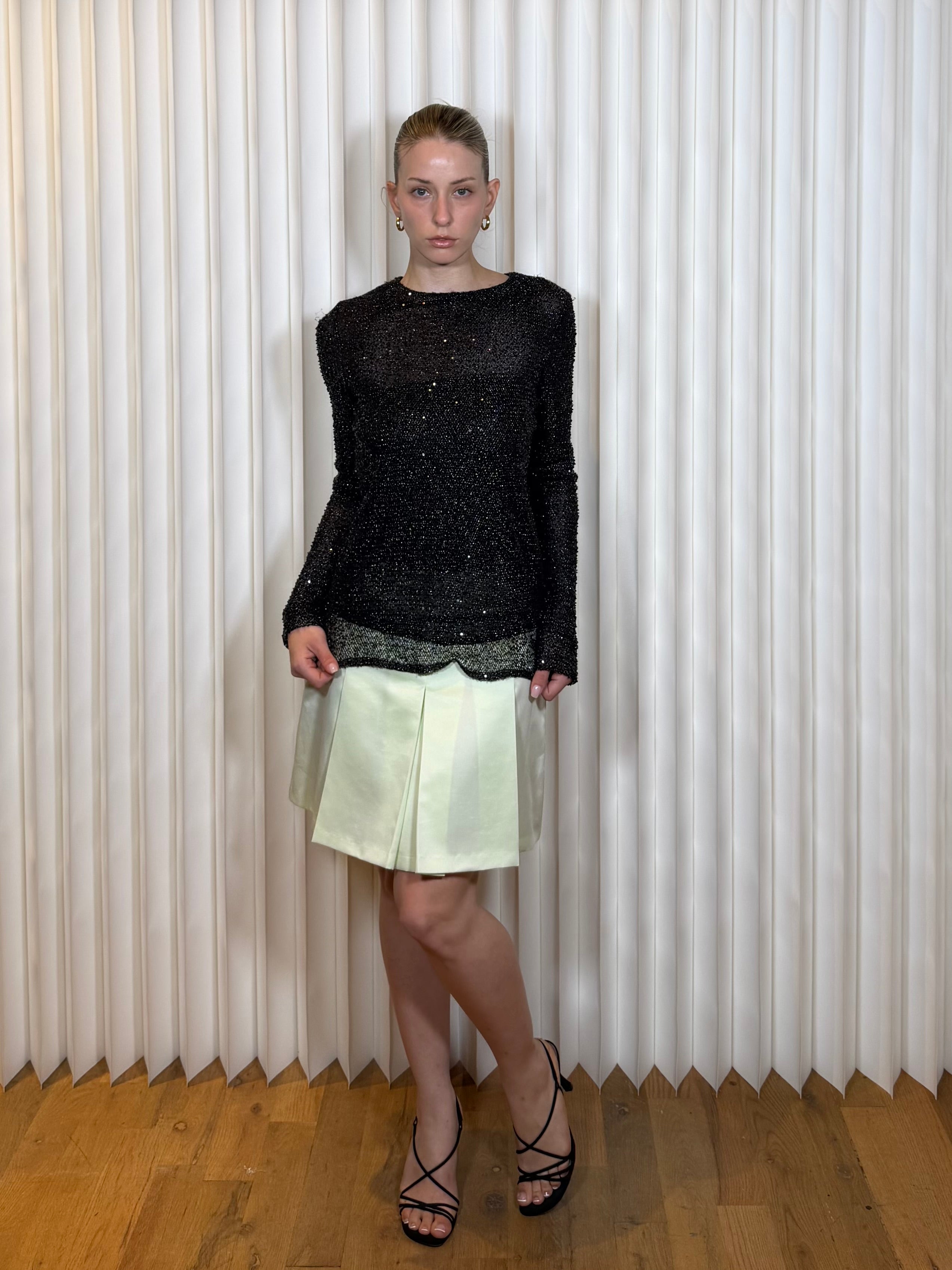 Benton Pastel Green Skirt
