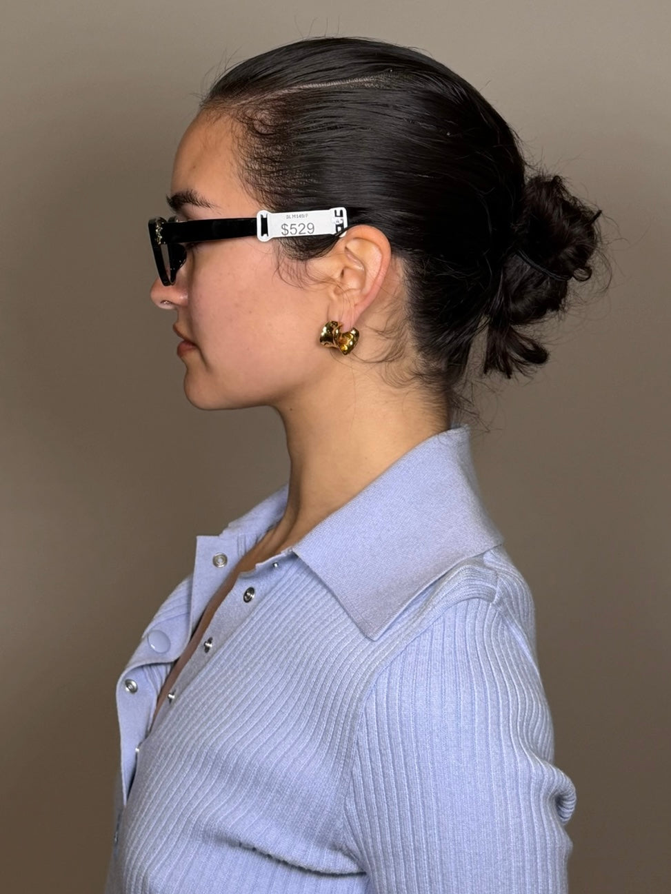 Saint Laurent SL M149 Black Eyeglasses