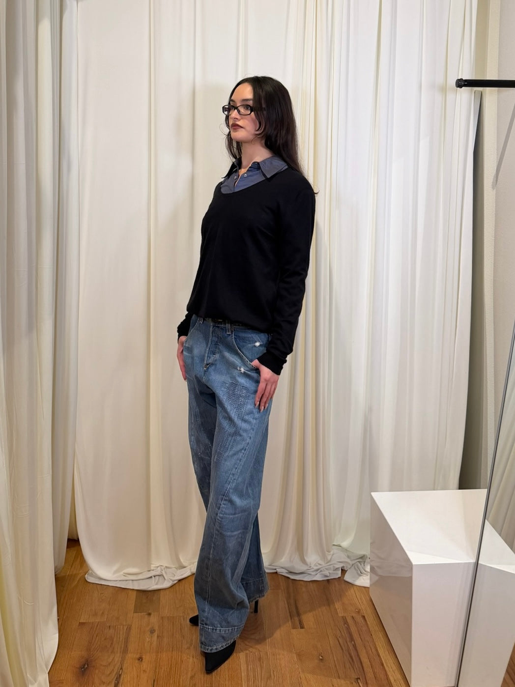 Balenciaga Cashmere Crewneck Sweater