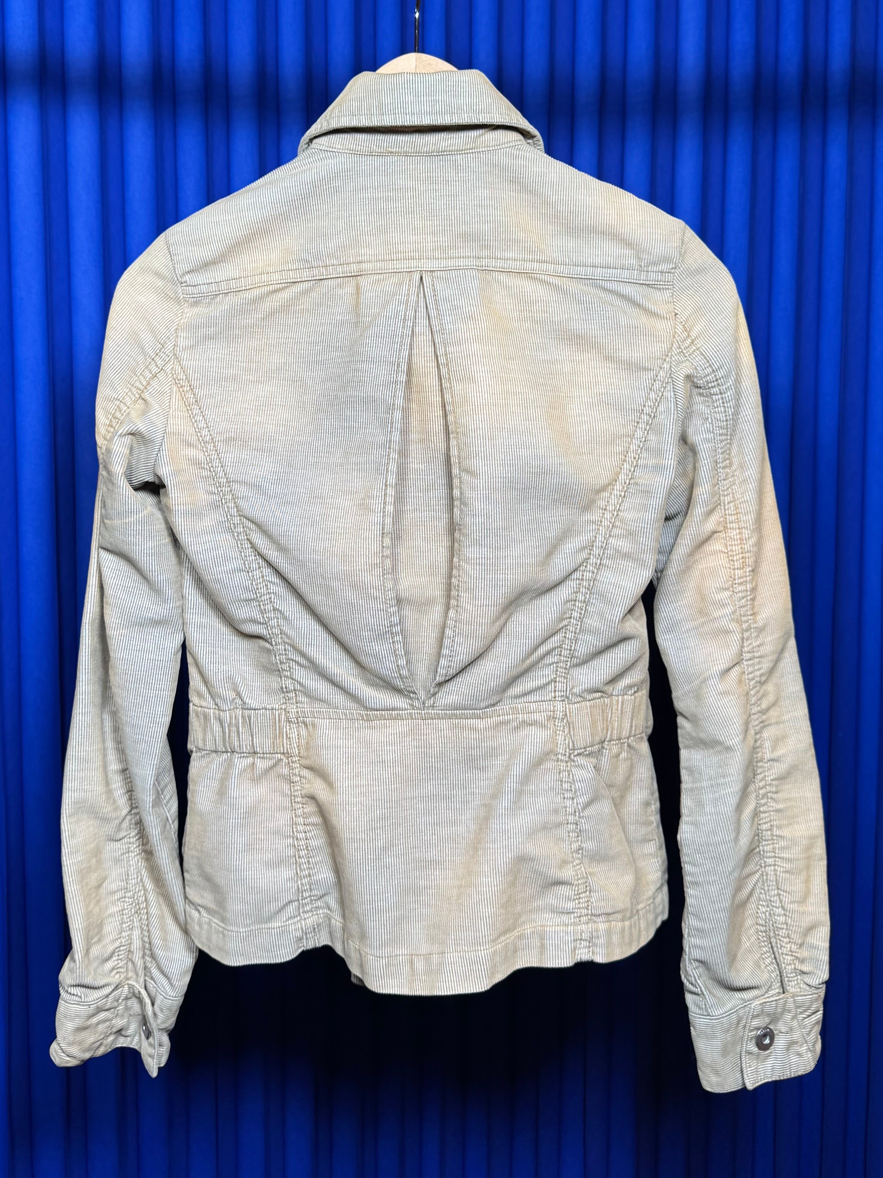 DIESEL CORDUROY DOUBLE-BREASTED JACKET