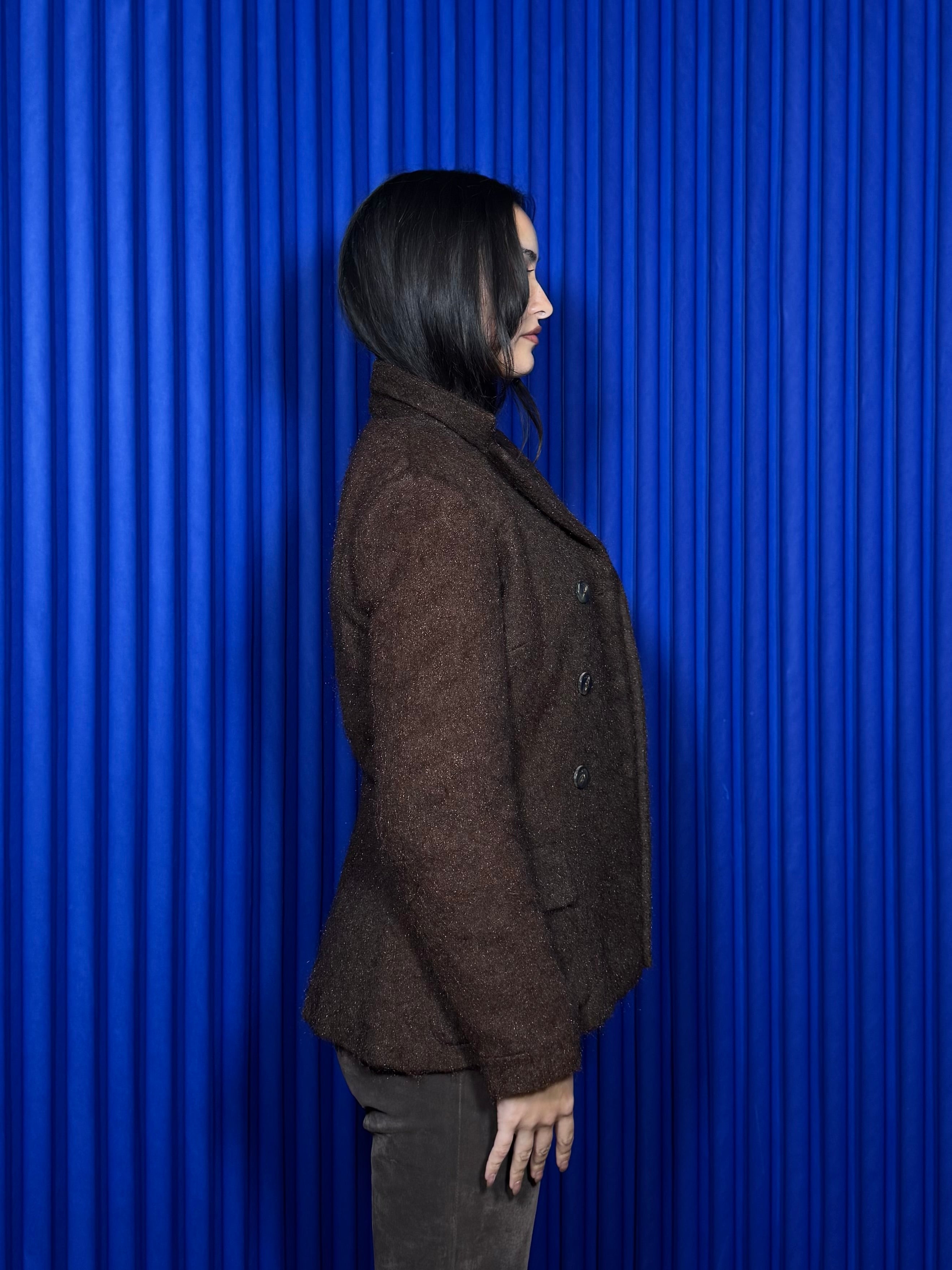 Salvatore Ferragamo Doubled Breasted Jacket ‘Brown’