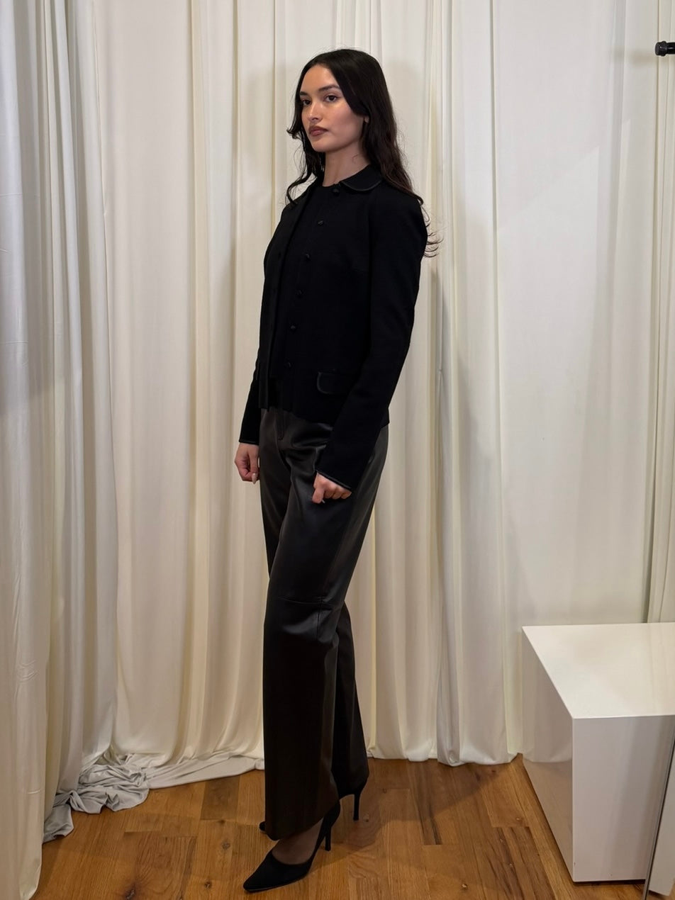 Dolce and Gabbana Wool Cardigan Set