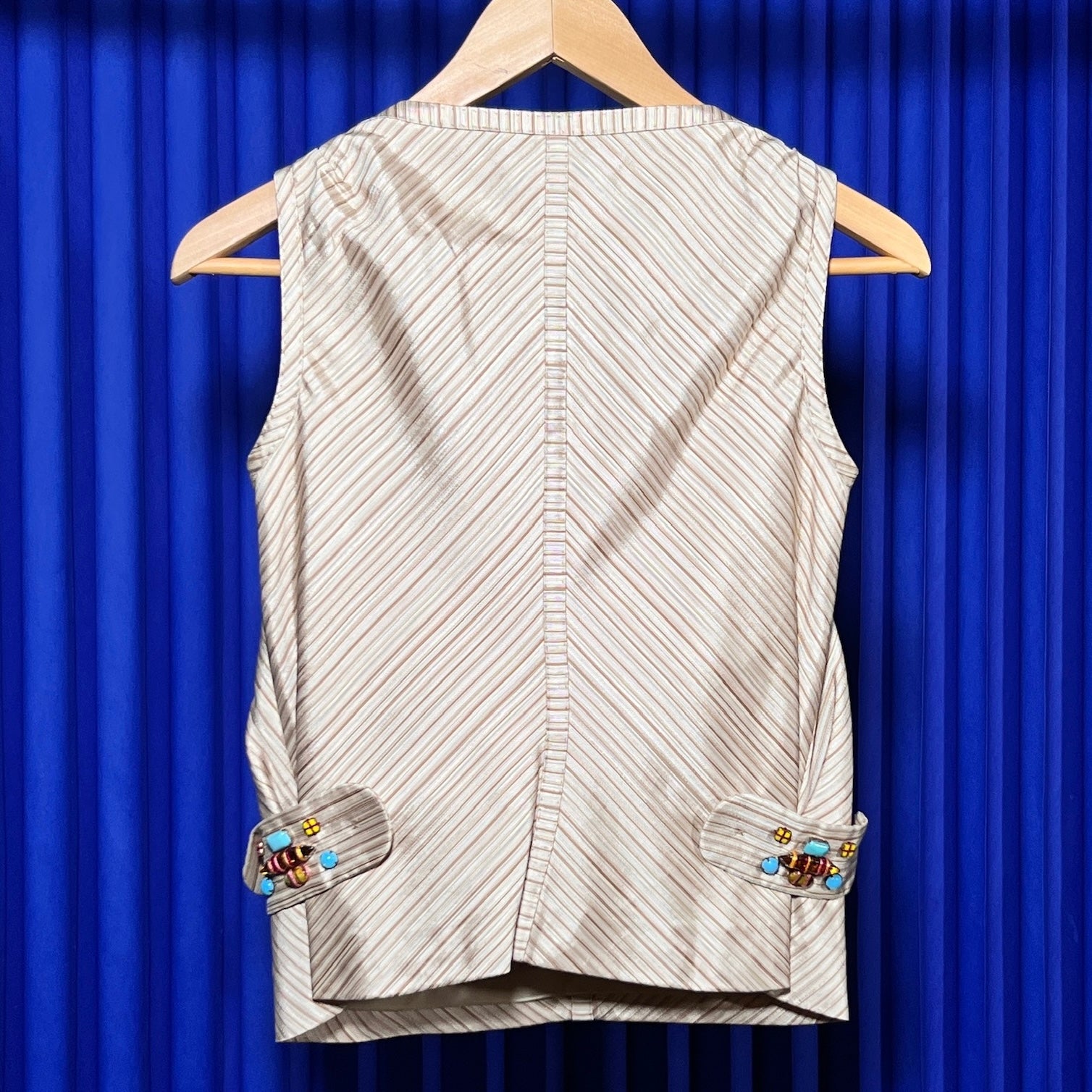 LOUIS VUITTON SILK VEST