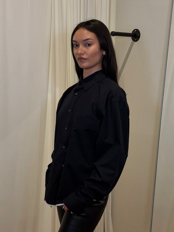 Frida Reworked Button Up ‘Black’