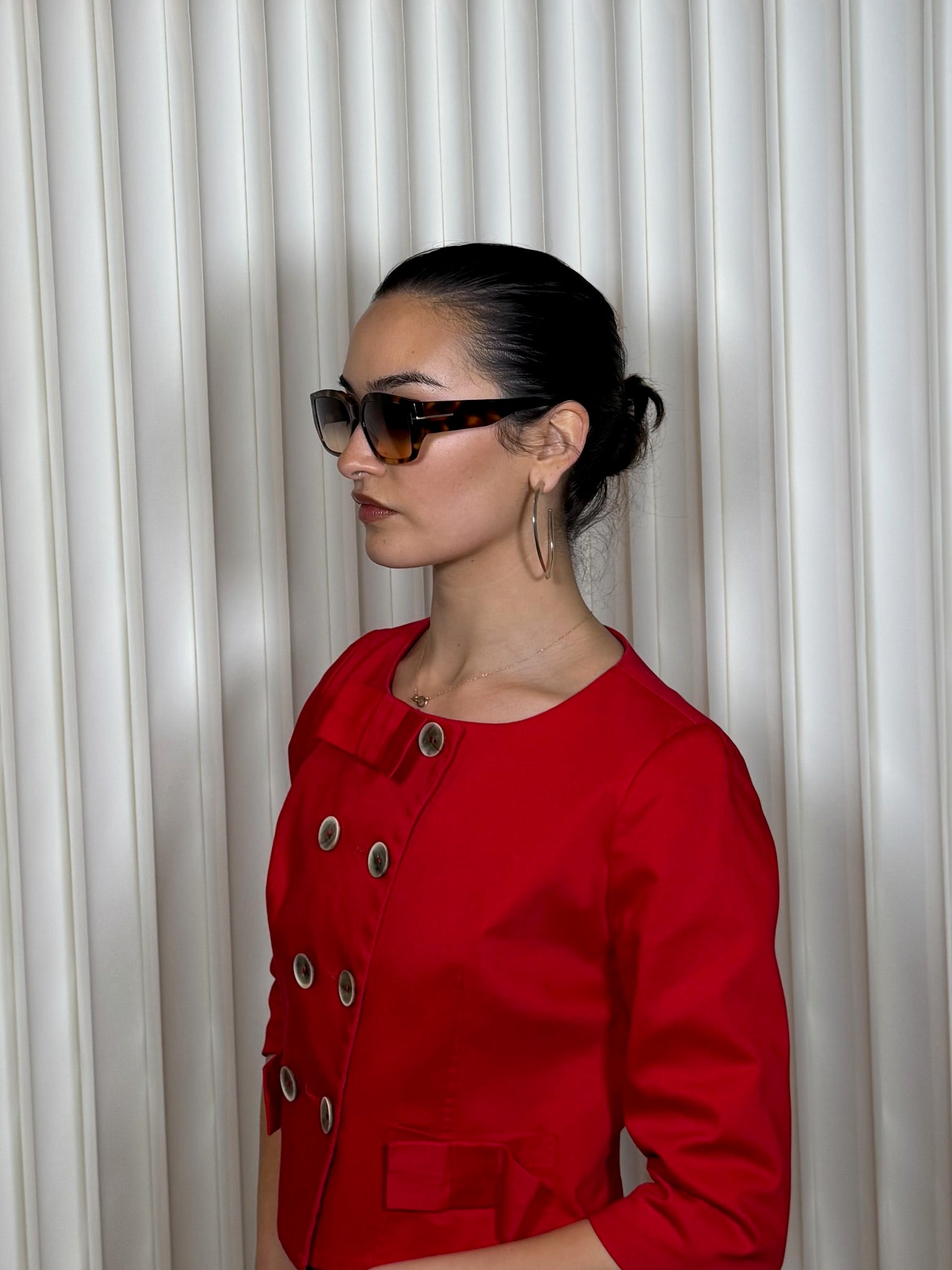 Tom Ford TF989 Silvano Marble Sunglasses