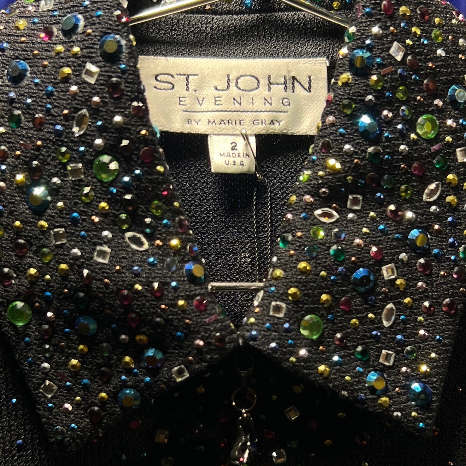 St. JOHN EVENING JEWELED JACKET (AS IS)