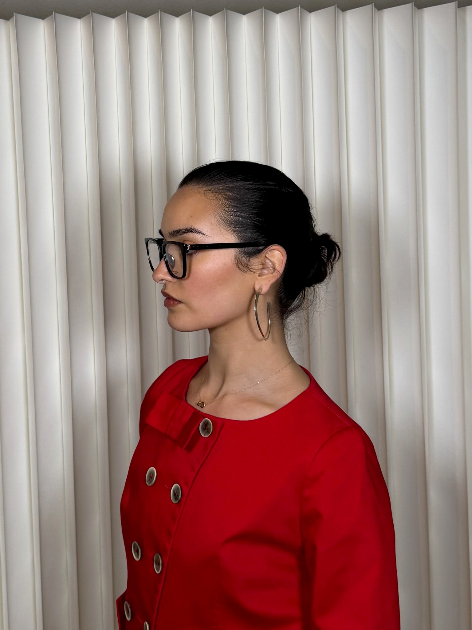 Saint Laurent SL M142 Marble Brown Eyeglasses