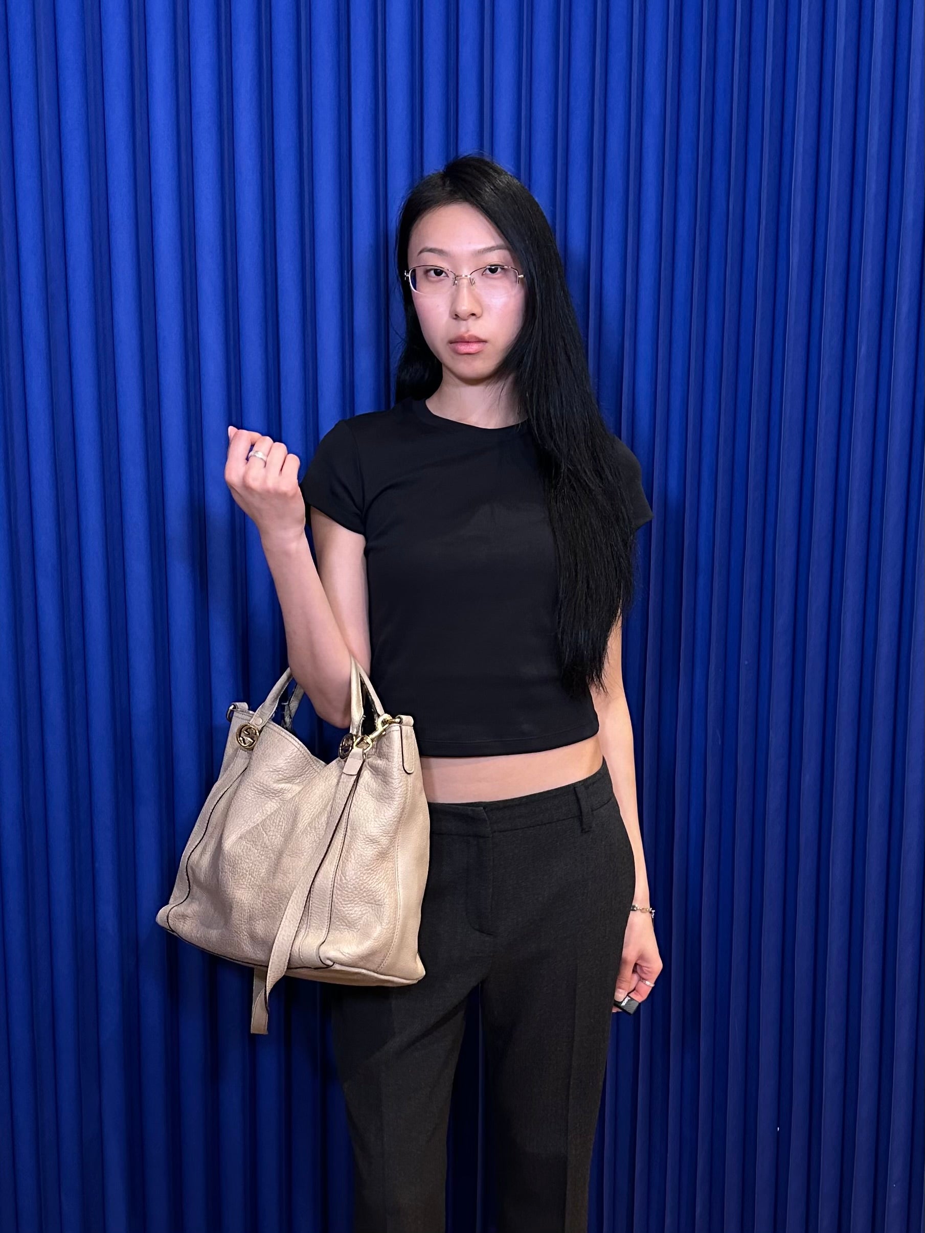 Gucci Miss GG Convertible Tote Leather