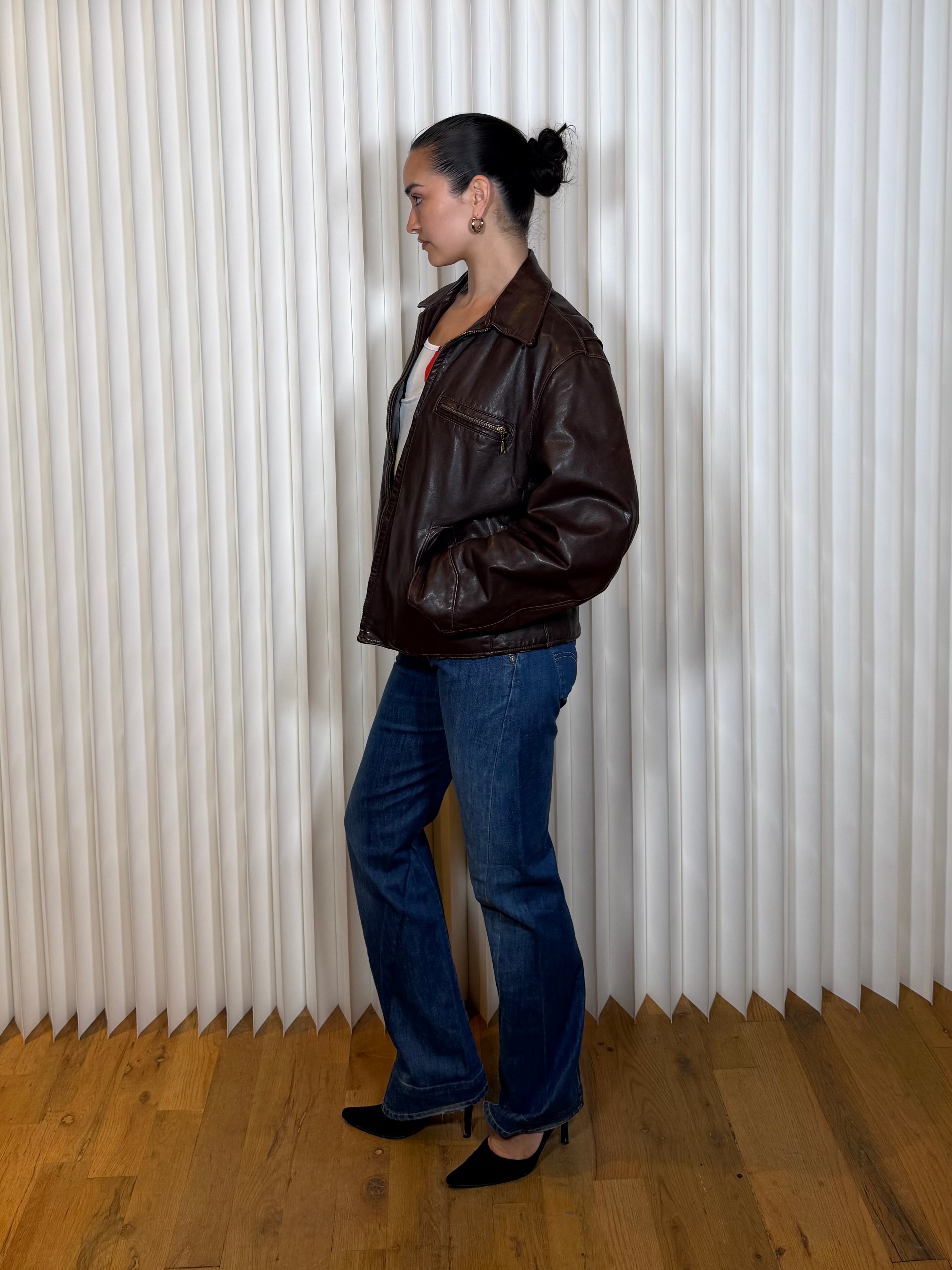 Golden Bear Leather Jacket