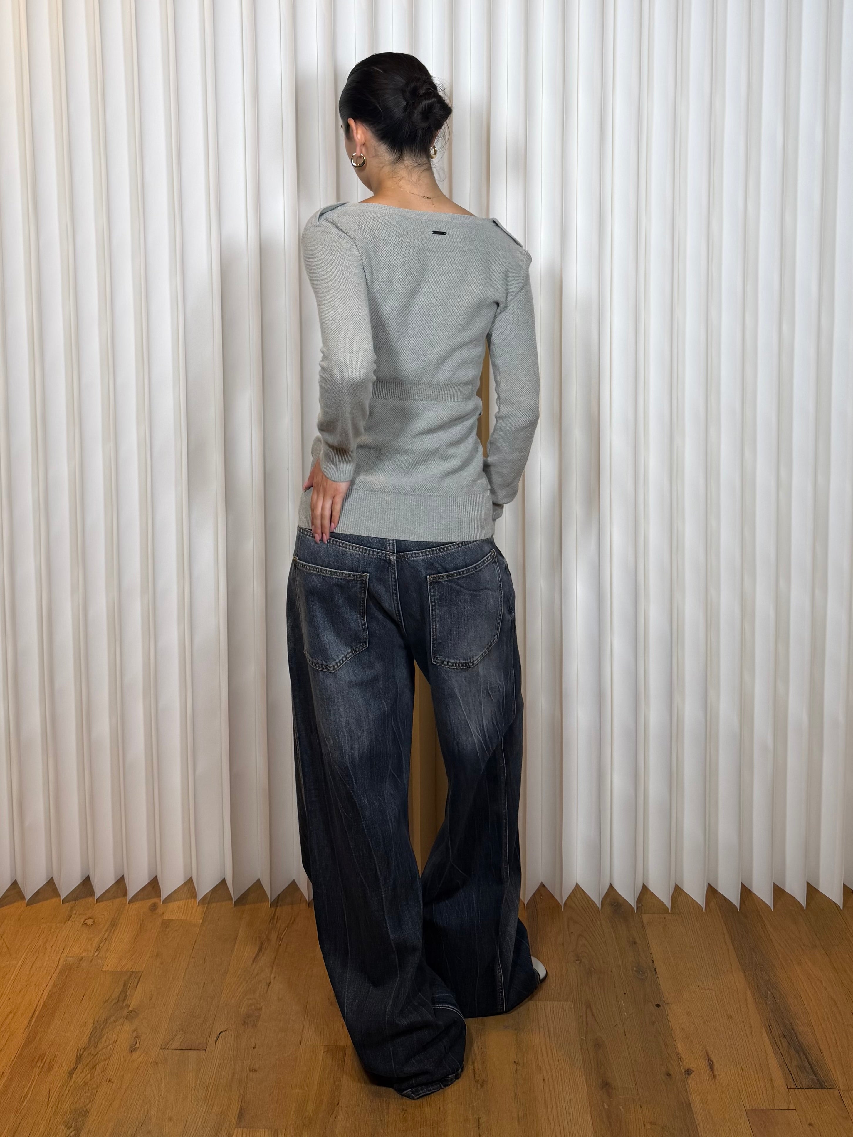 Diesel V-Knit Waffle Cardi