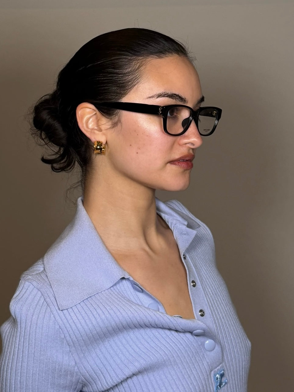 Saint Laurent SL M149 Black Eyeglasses