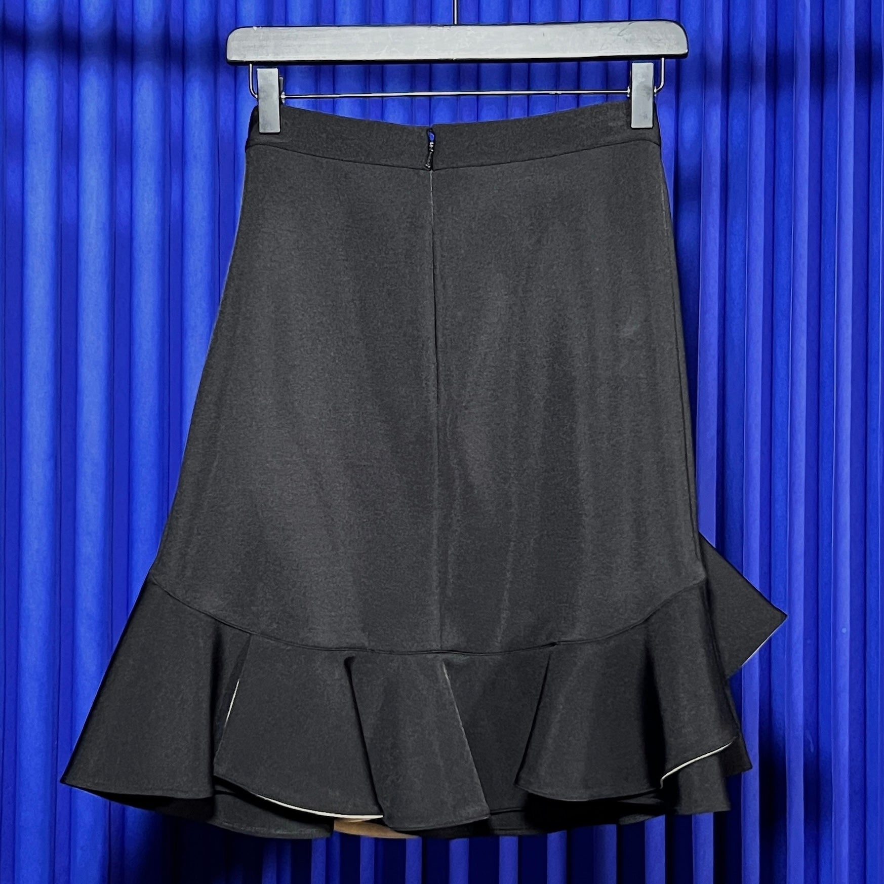 GIVENCHY RUFFLE HEM SKIRT