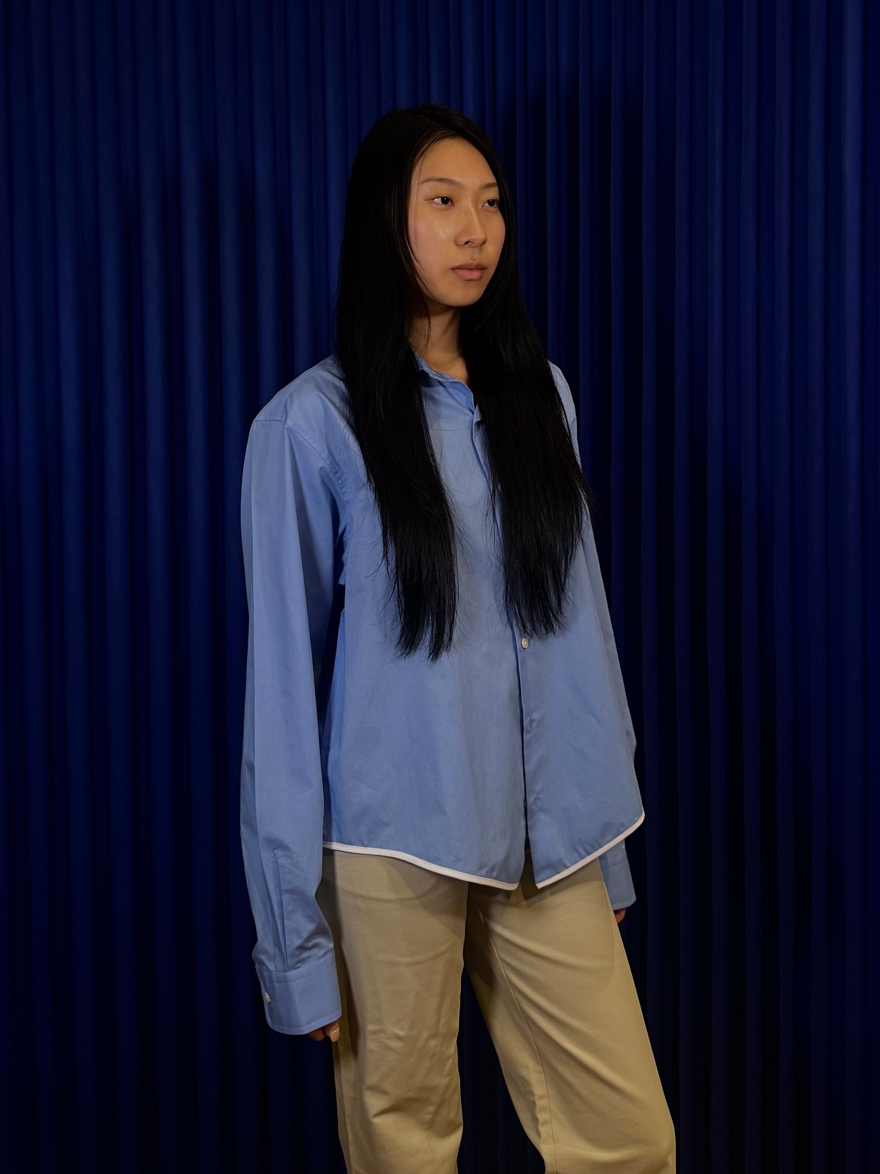 FRIDA Reworked Button Down ‘Blue’