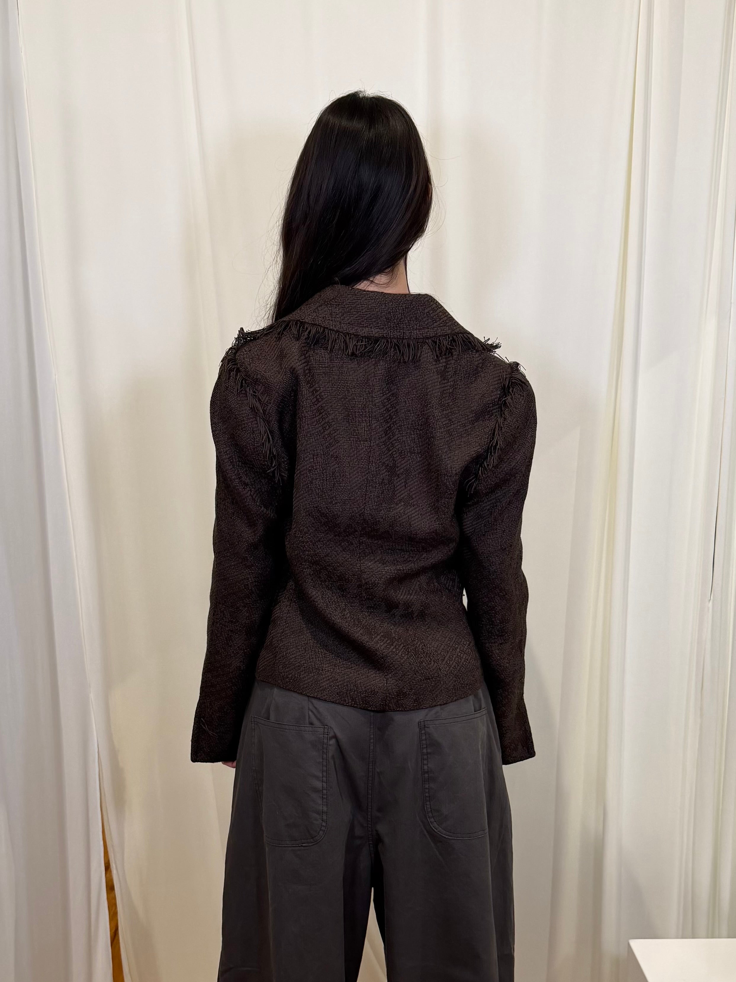 ESCADA SPORT BROWN BLAZER