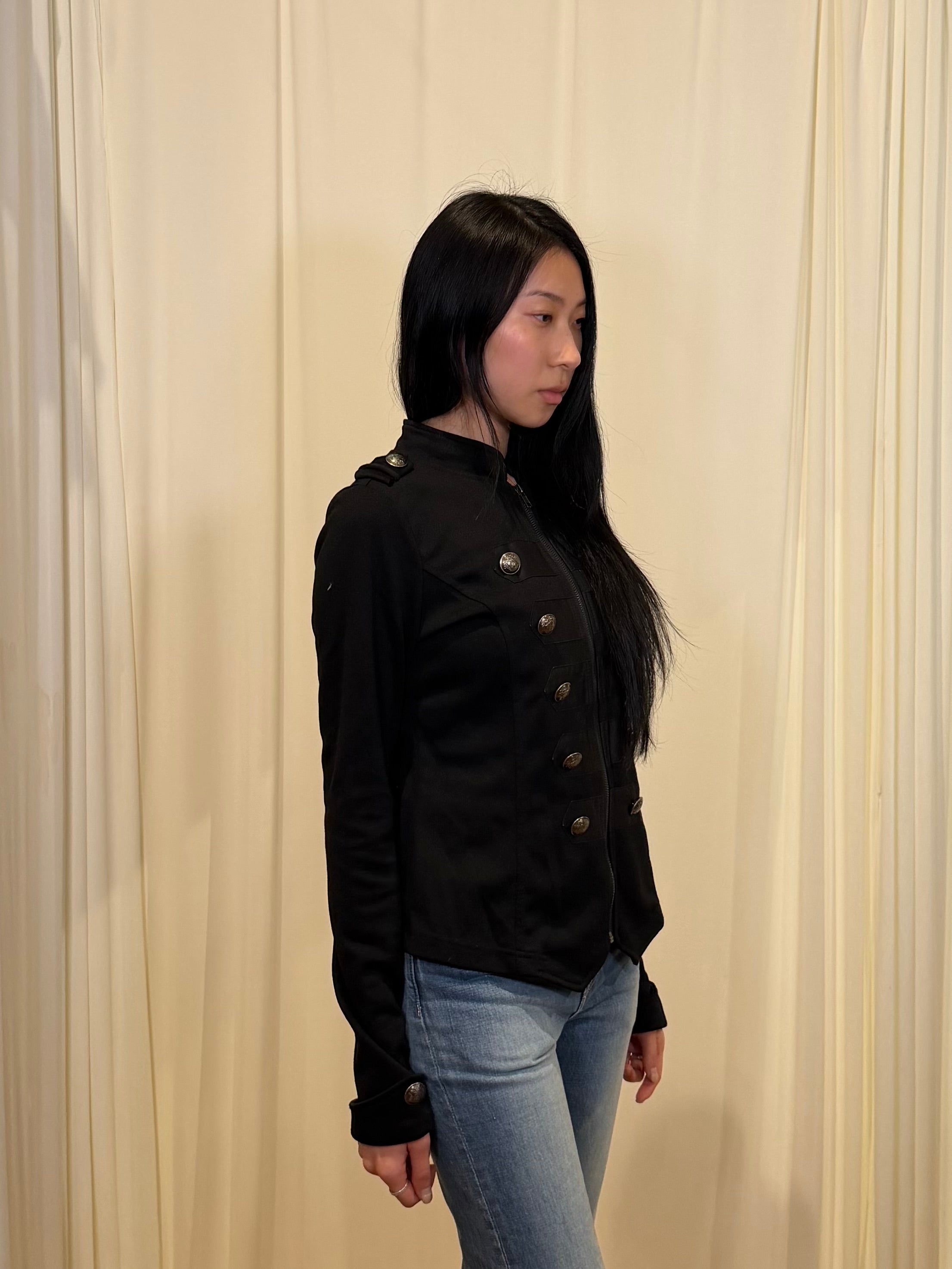 Patty Boutik Poly Blend Zip Up Jacket