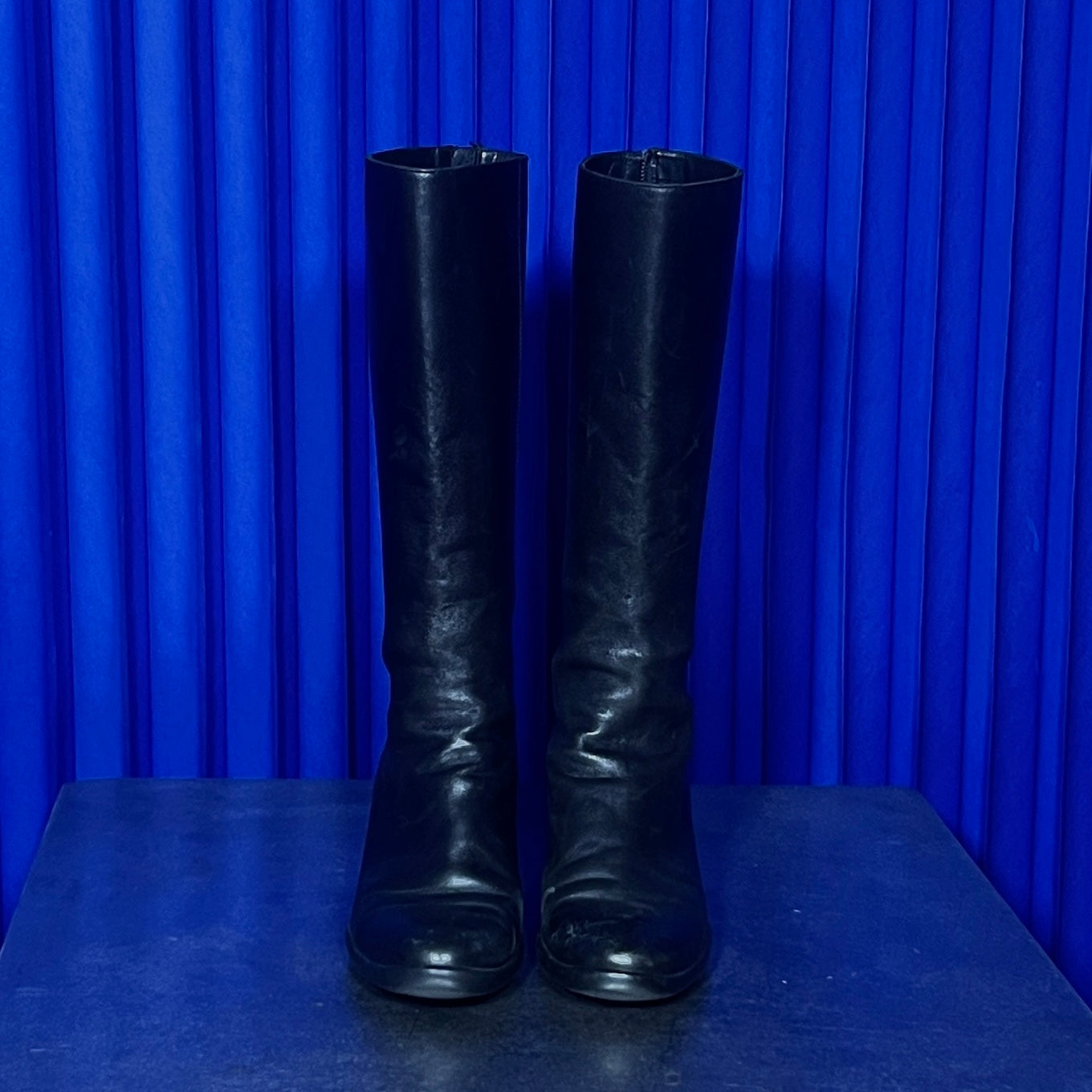 Linea Rossa Equestrian Leather Knee Boots