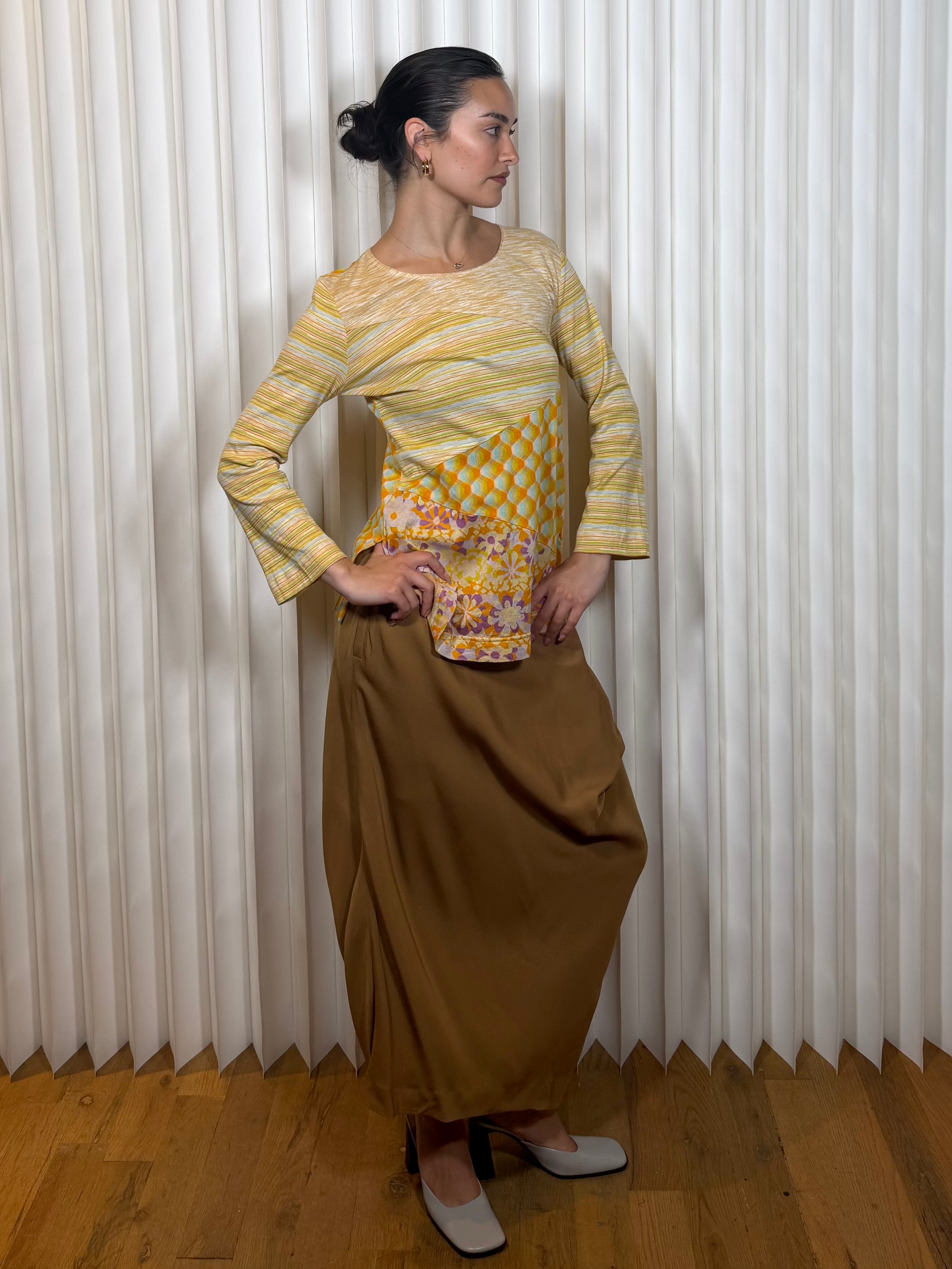 Vintage Missoni Multicolor L/S Crewneck Top