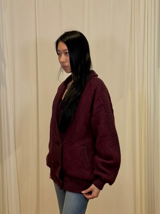 YSL Tricots Wool Cardigan