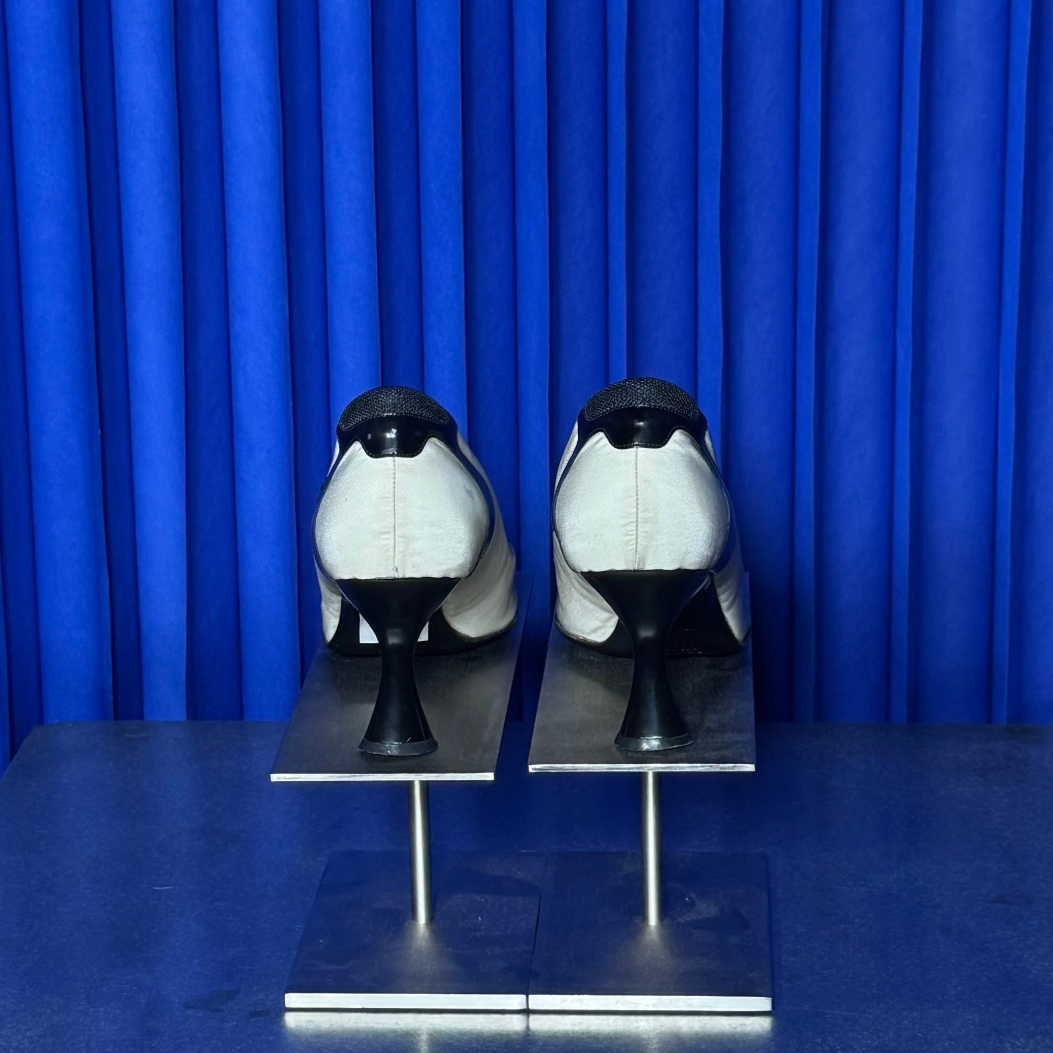 PRADA BUCKLES HEELS AS IS