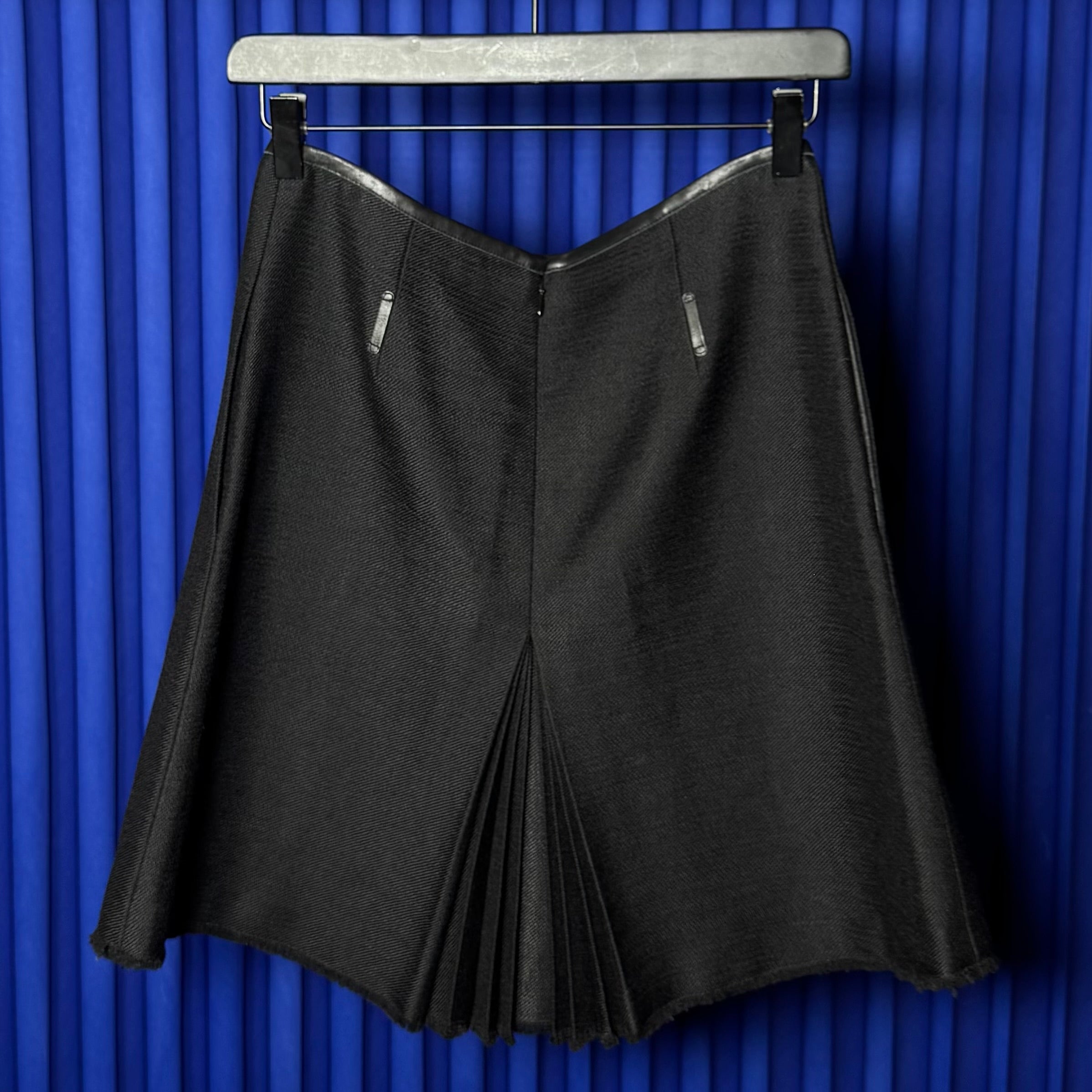 COACH TWEED MINI SKIRT