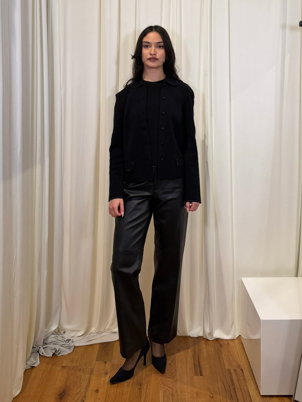 Dolce and Gabbana Wool Cardigan Set