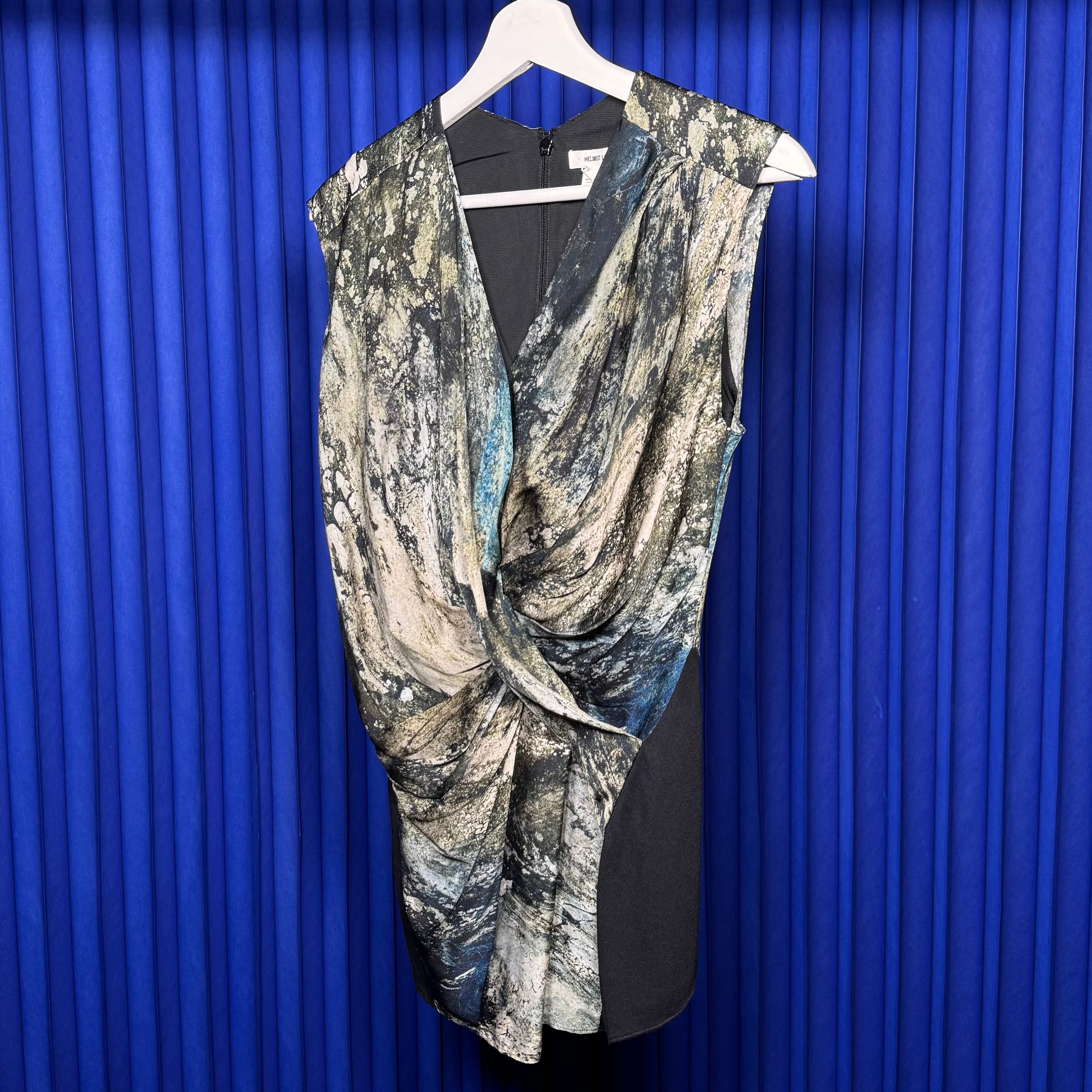 HELMUT LANG PRINTED SLEEVELESS TOP