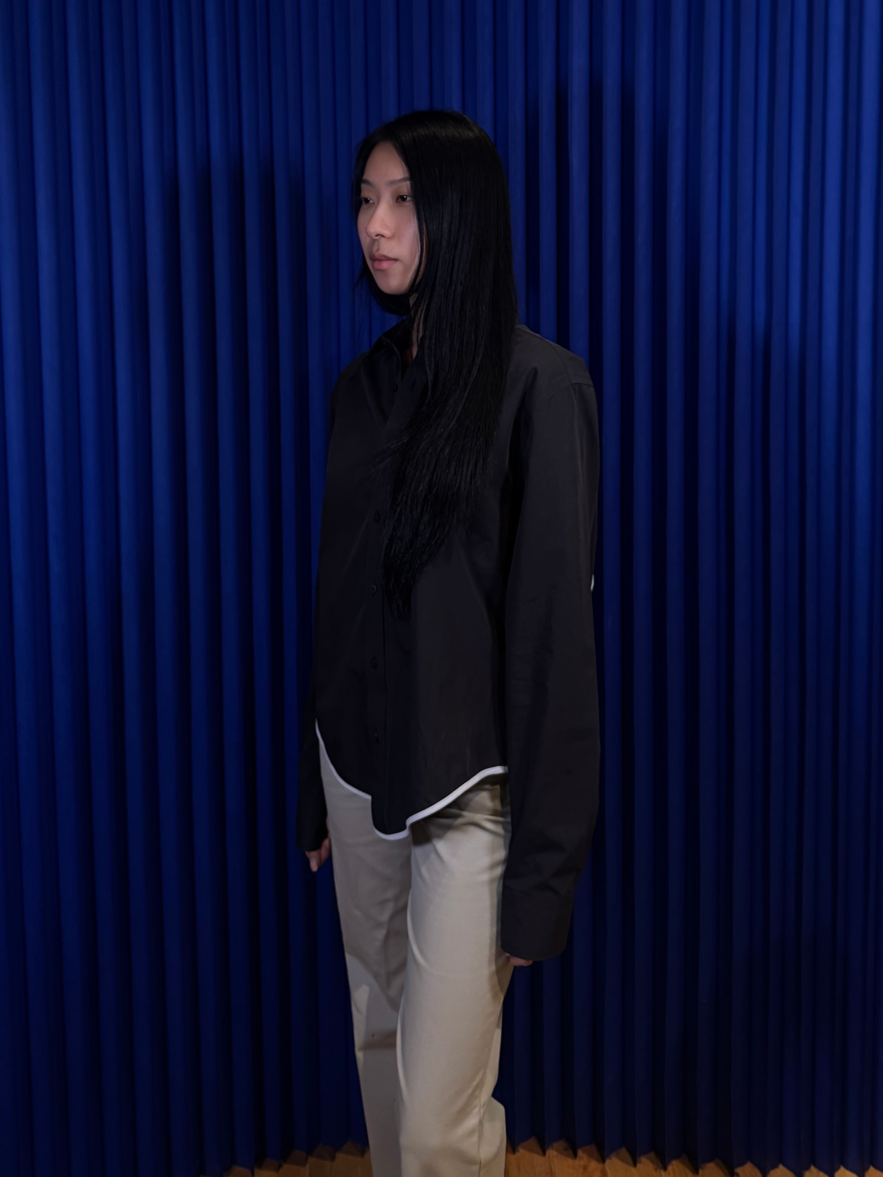 FRIDA Reworked Button Down ‘Dark Gray’