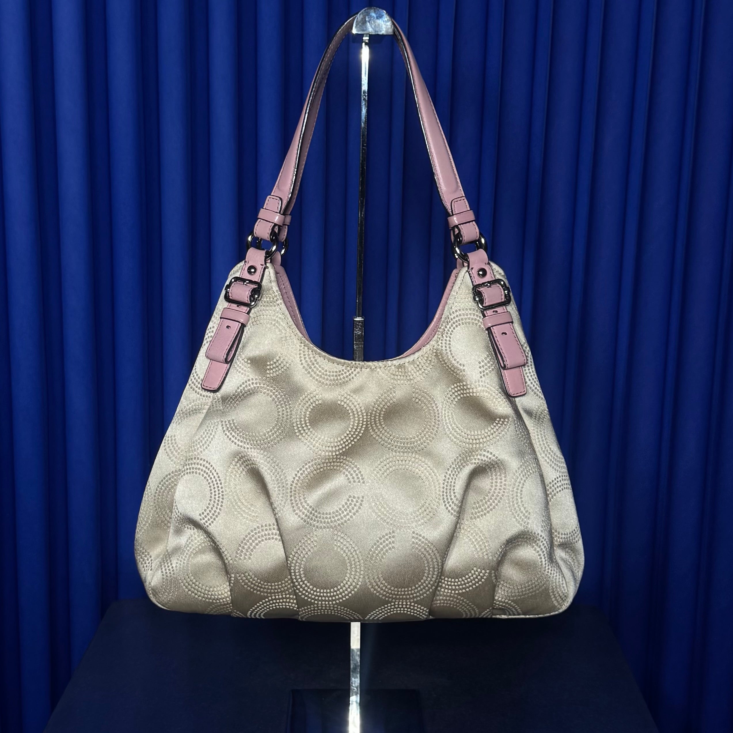 COACH MADISON SATEEN MAGGIE SHOULDER BAG
