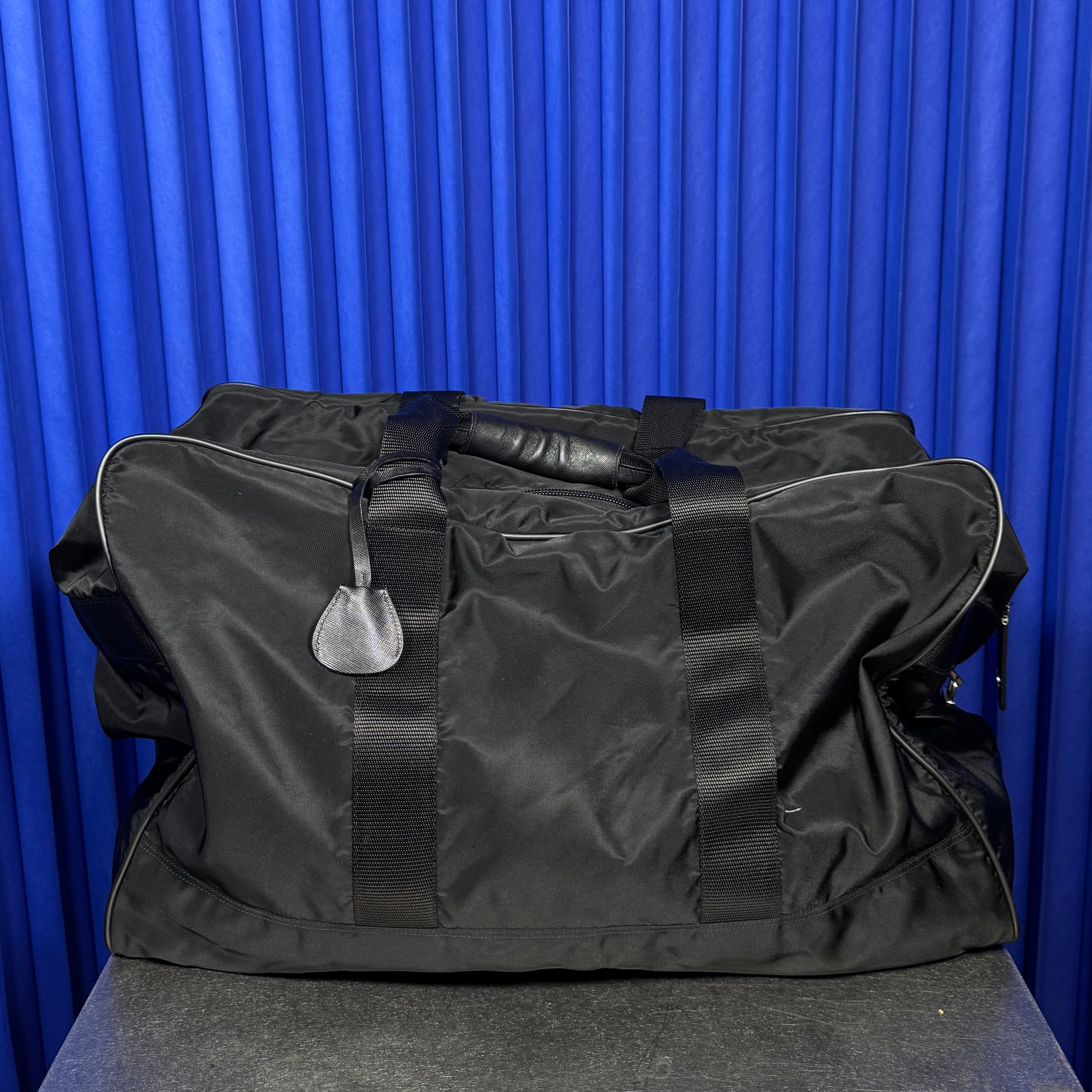 Prada Tessuto Nylon Weekender Travel Bag