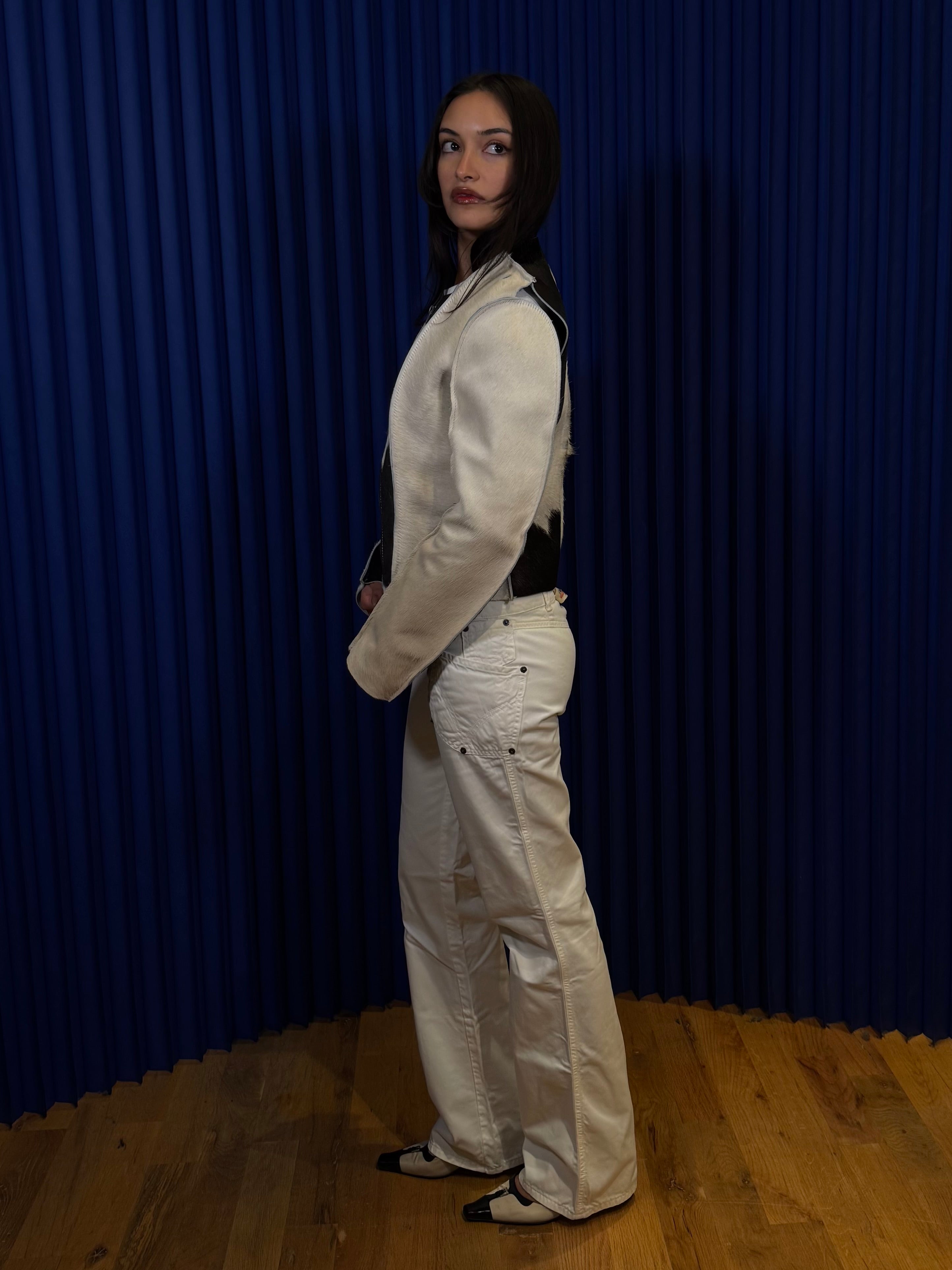 D&G BOOTCUT PANT ‘WHITE’