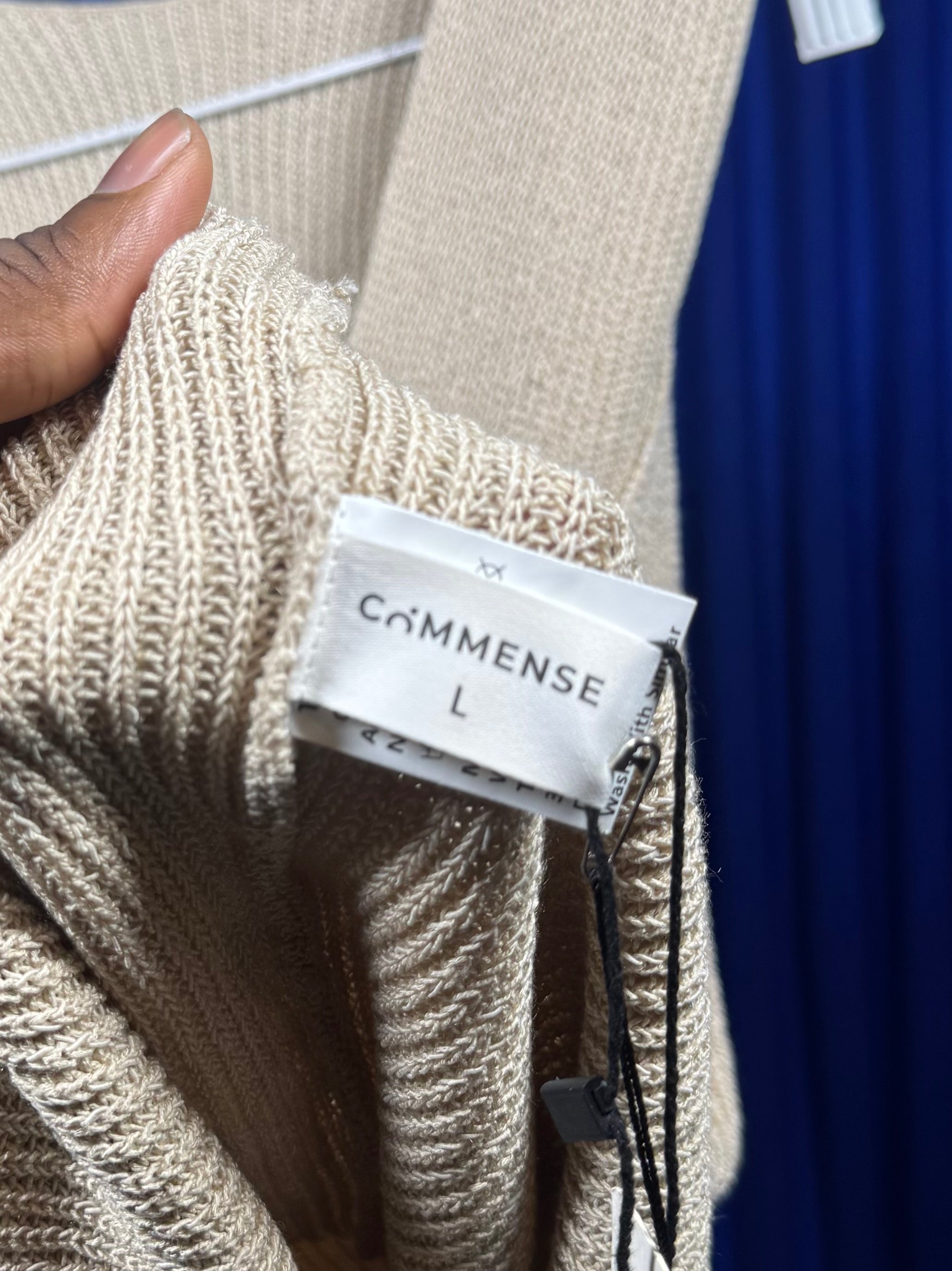 COMMENSE CRISS CROSS TOP