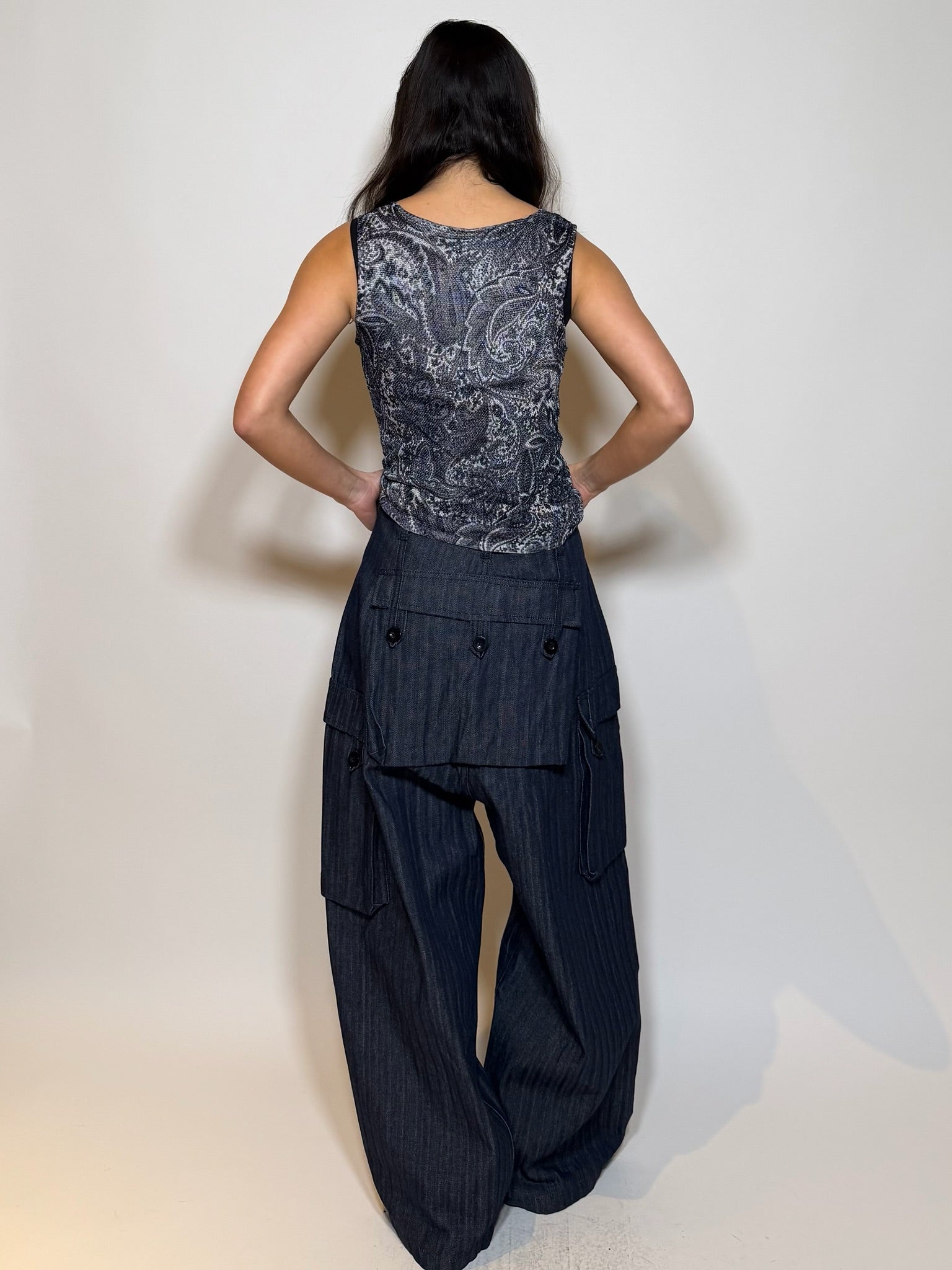 Free Market Cati Dept Monkey Pants ‘Herringbone’