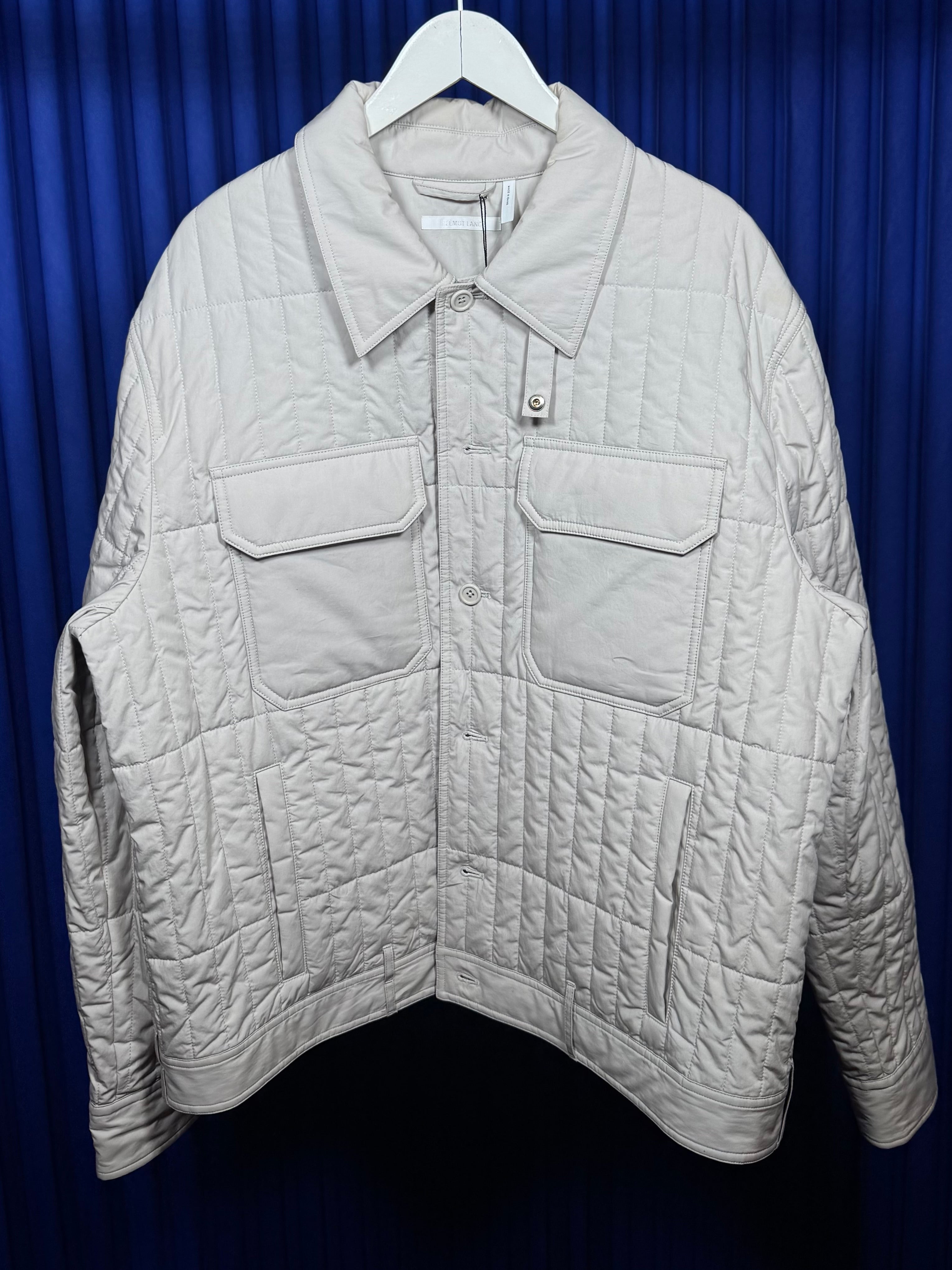 HELMUT LANG QUILTED SHIRT JACKET