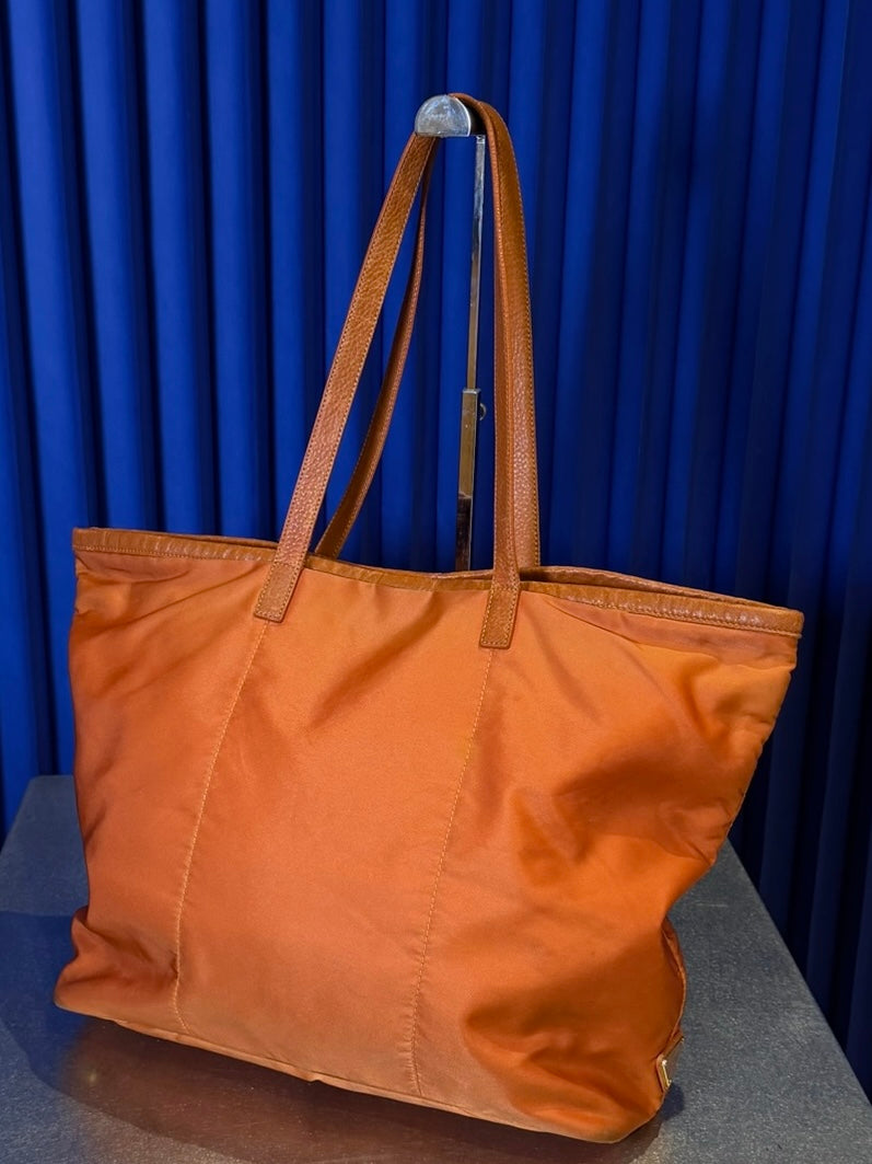 PRADA TESSUTO NYLON CANAPA LOGO TOTE