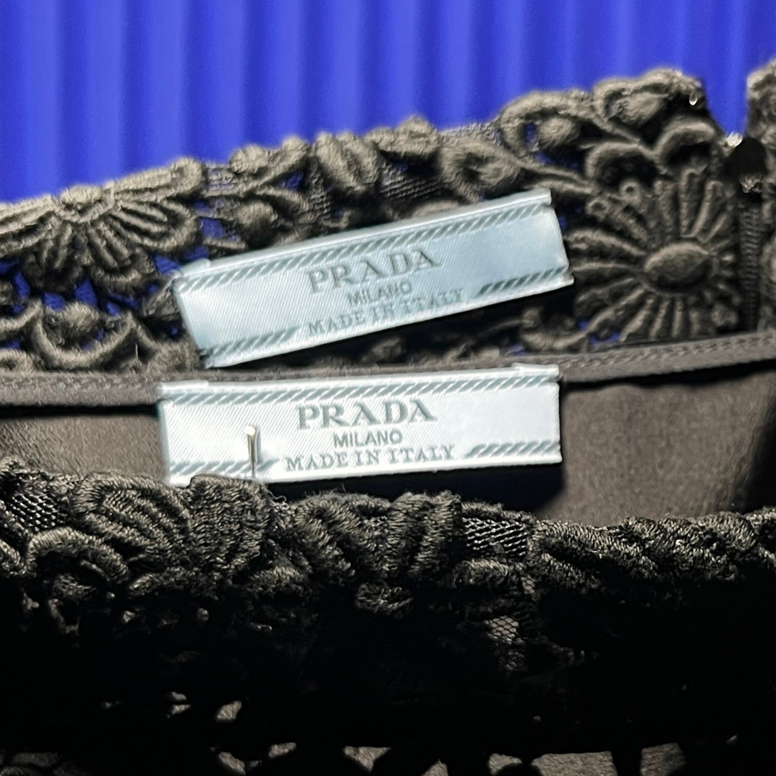 PRADA LACE MIDI SKIRT