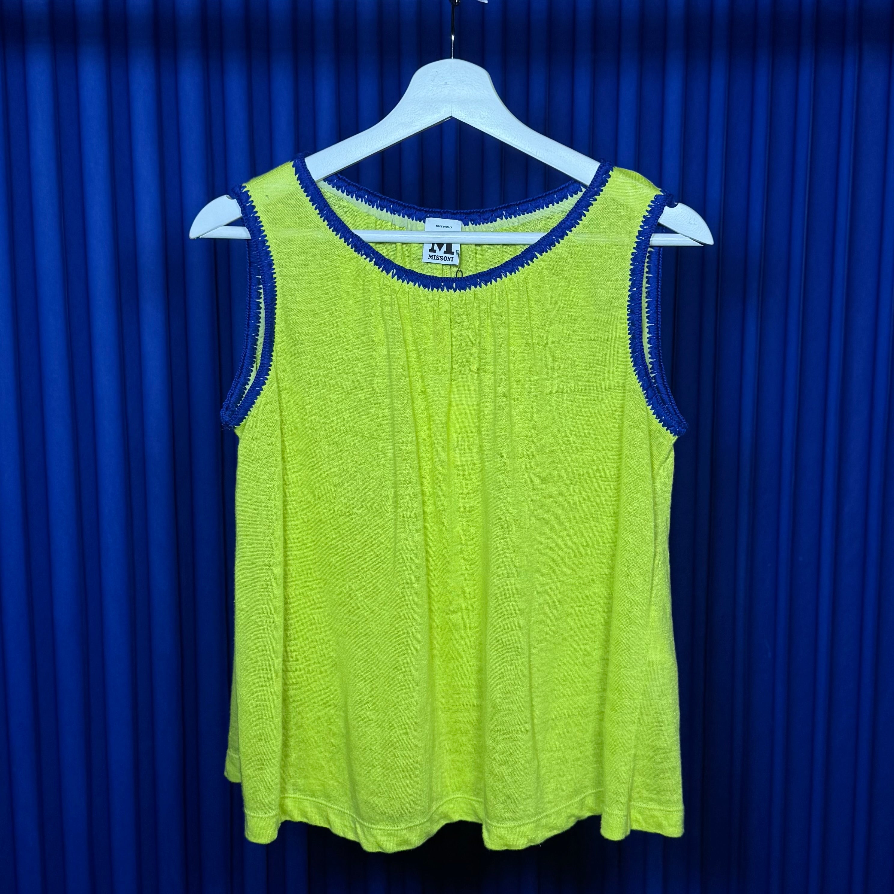 MISSONI LIME GREEN TANK
